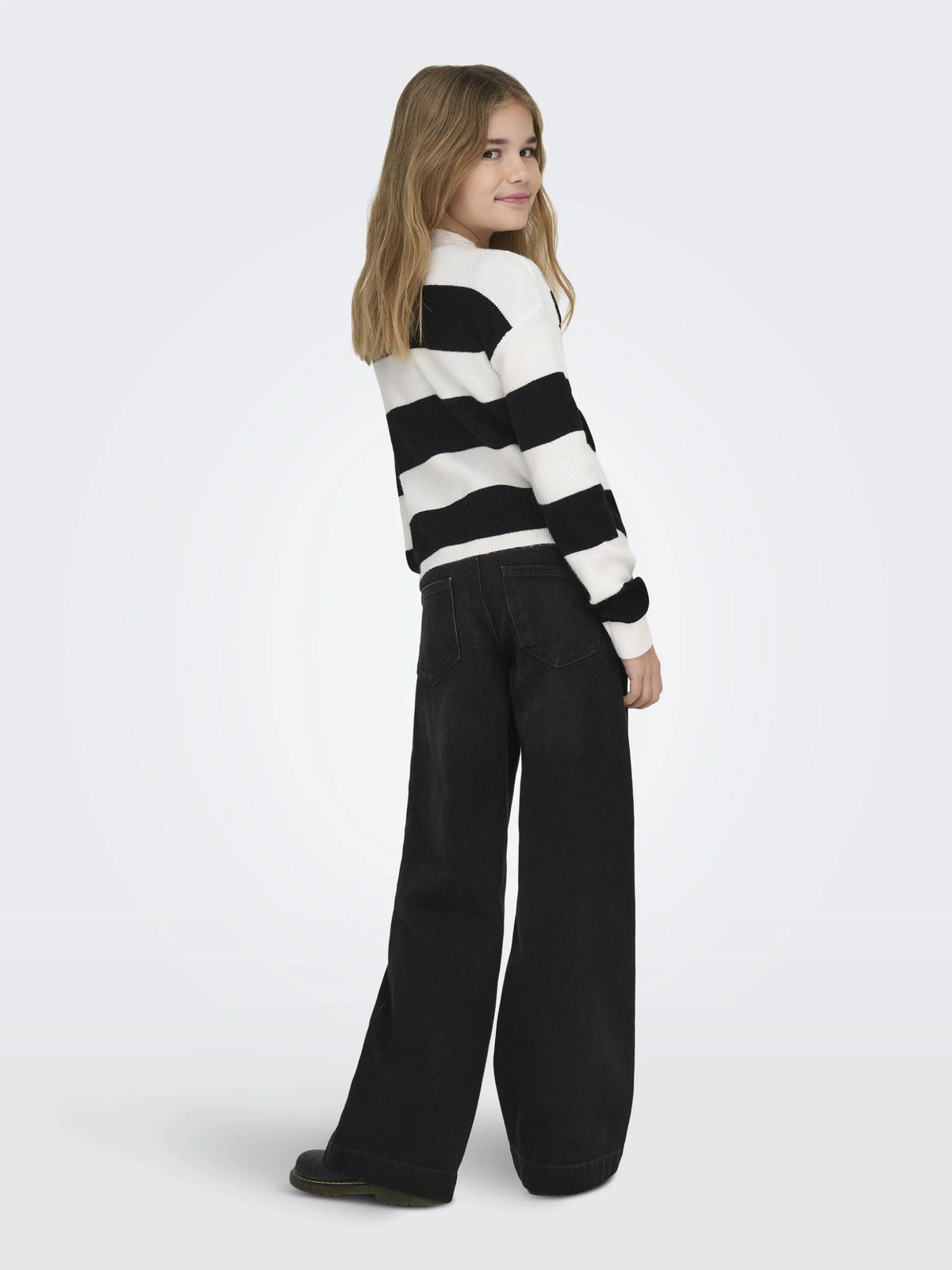 ONLY KIDS only kids jeans nero largo a palazzo bambina 15264770_ Bambine e ragazze 15264770_