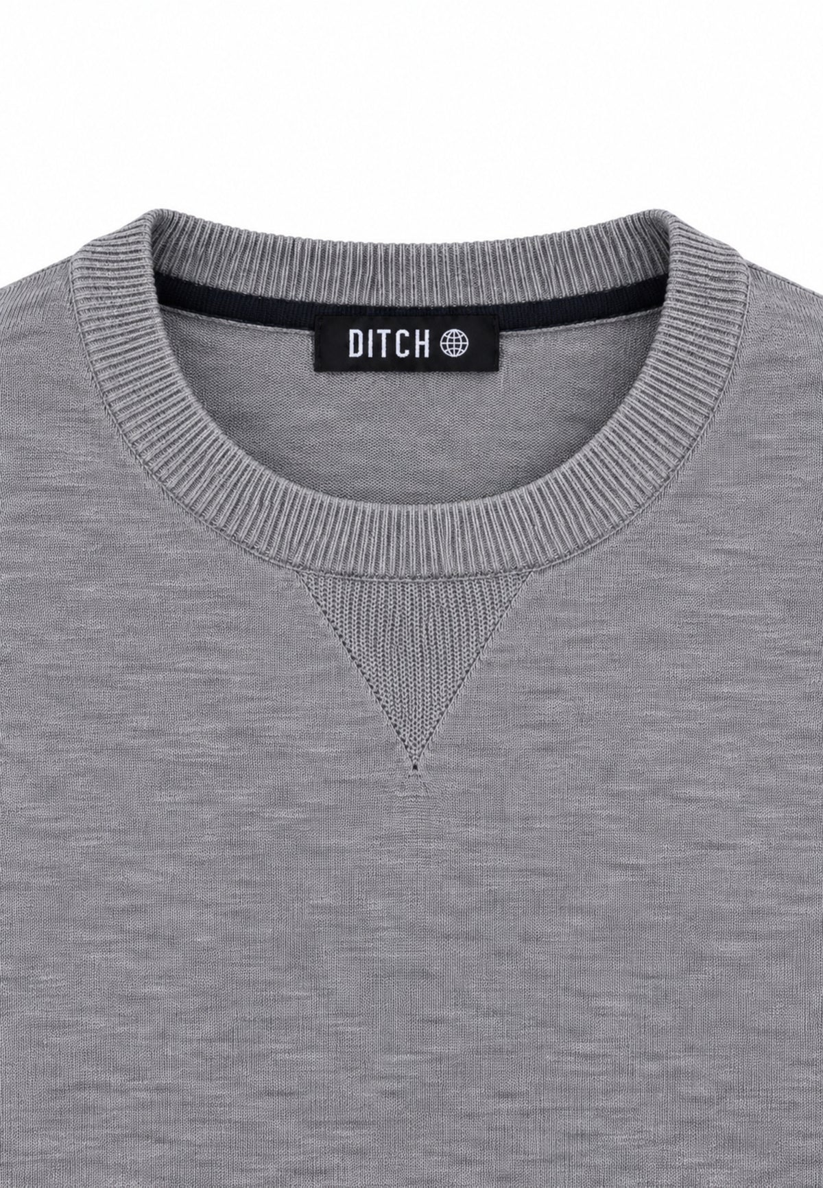 DATCH MAGLIONE GRIGIO A GIROCOLLO Bambini e ragazzi DTH2166.GRIG_