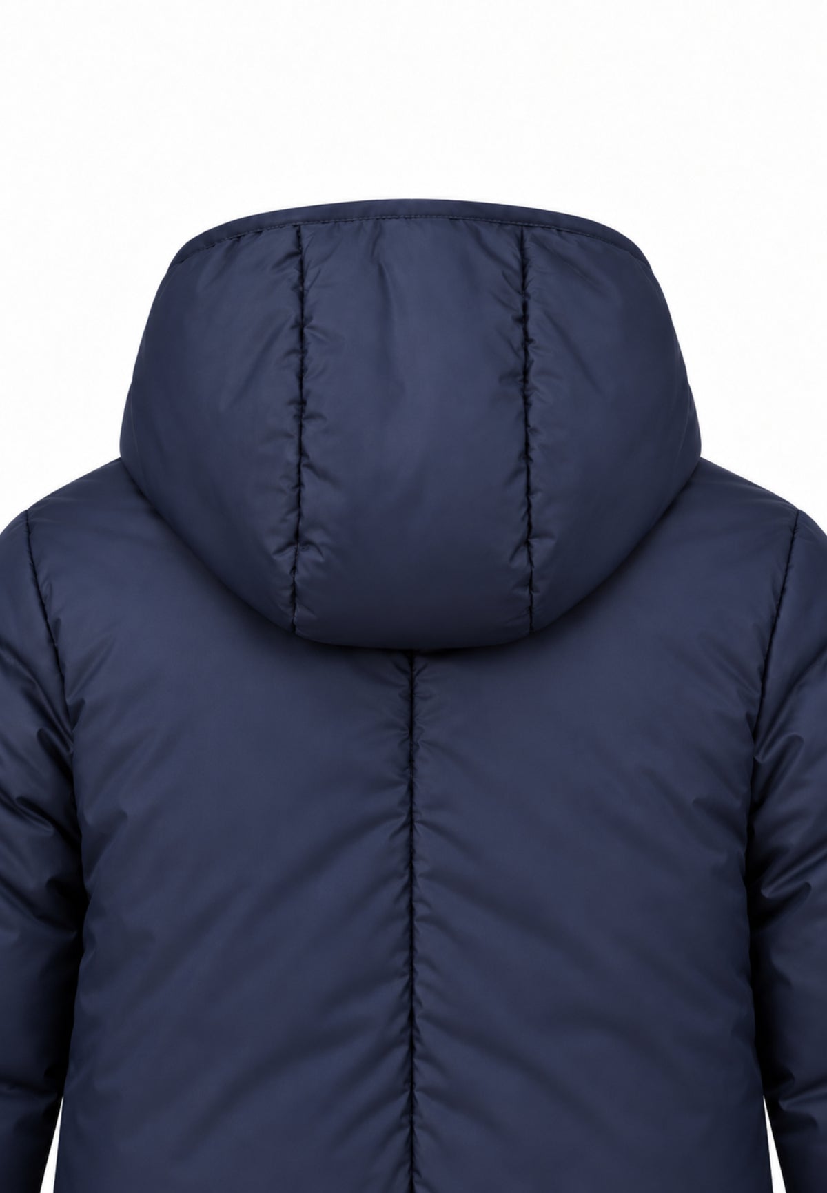 Refrigue GIUBBOTTO BLU DOUBLE FACE CON CAPPUCCIO Bambini e ragazzi 28UXO00058.BLU_