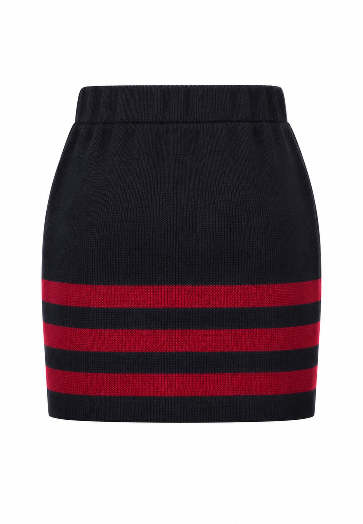 Gabriella Gucci COMPLETO NERO IN MAGLIA CON FELPA E GONNA Bambine e ragazze GK305+GK307.NE_