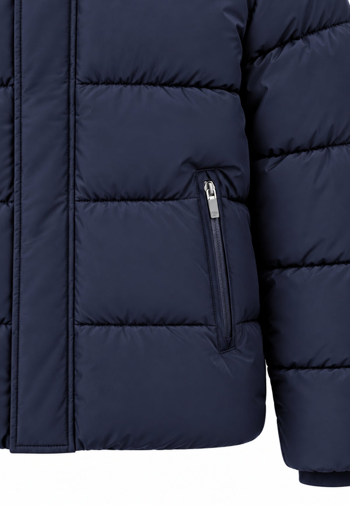 Roy Roger's GIUBBOTTO BLU CON CAPPUCCIO E LOGO BRACCIO Bambini e ragazzi RX402/00.BLU_