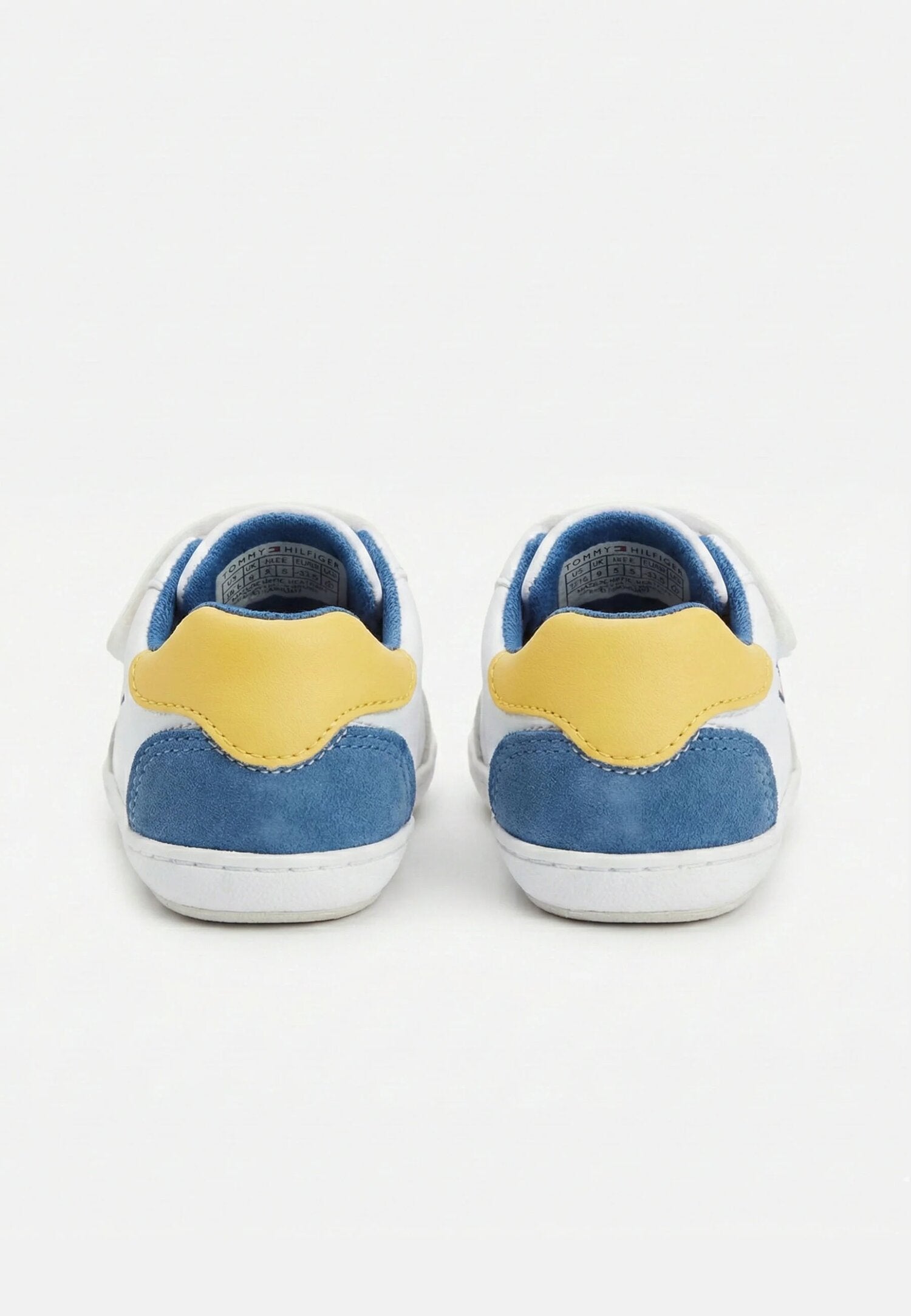 Tommy Hilfiger Scarpe Bianche Neonato Sneakers Basse Quotidiano In Ecopelle 12