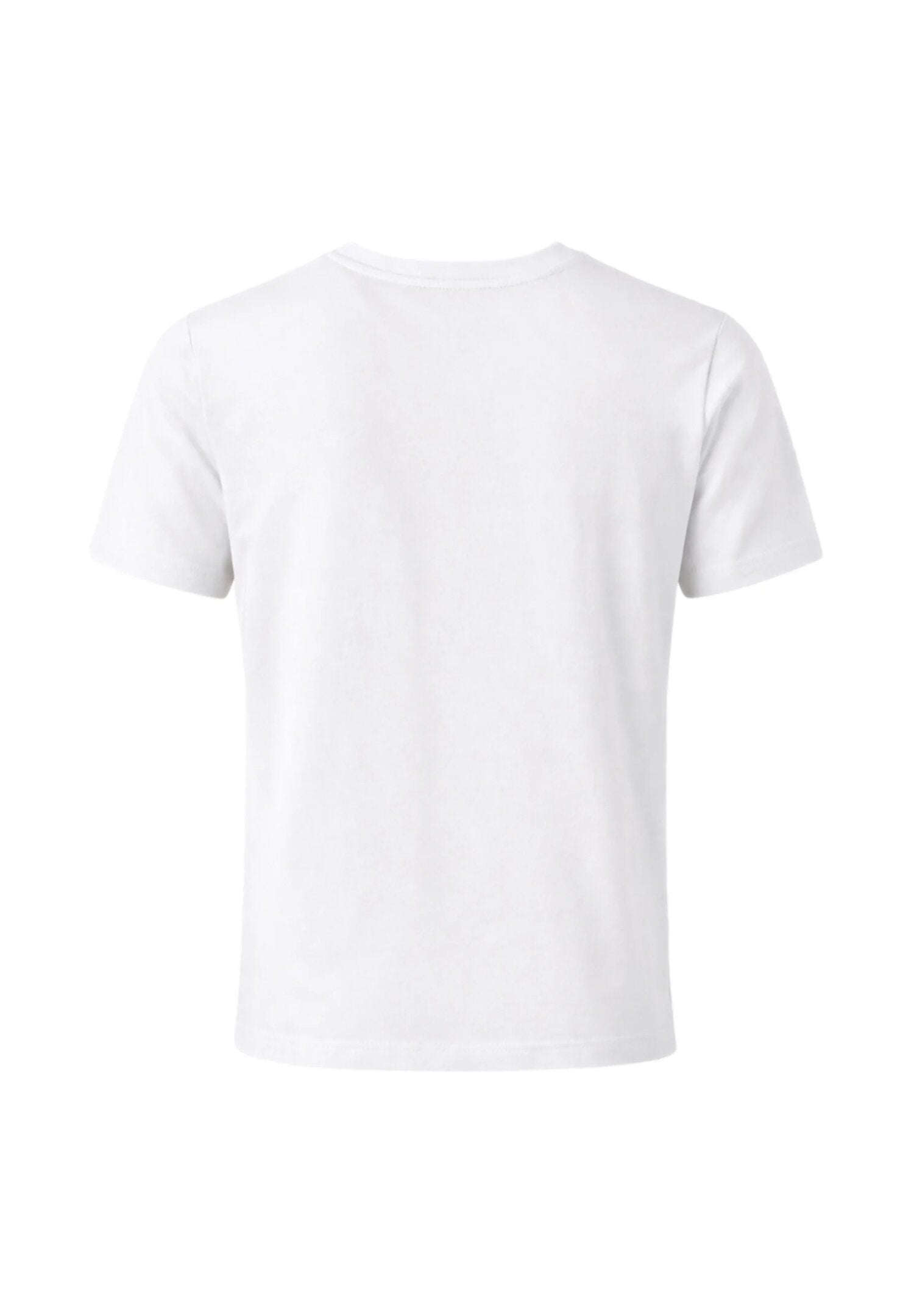 La Martina Completo Con Tshirt Bianca e Bermuda Blu Bambino MAB0035_