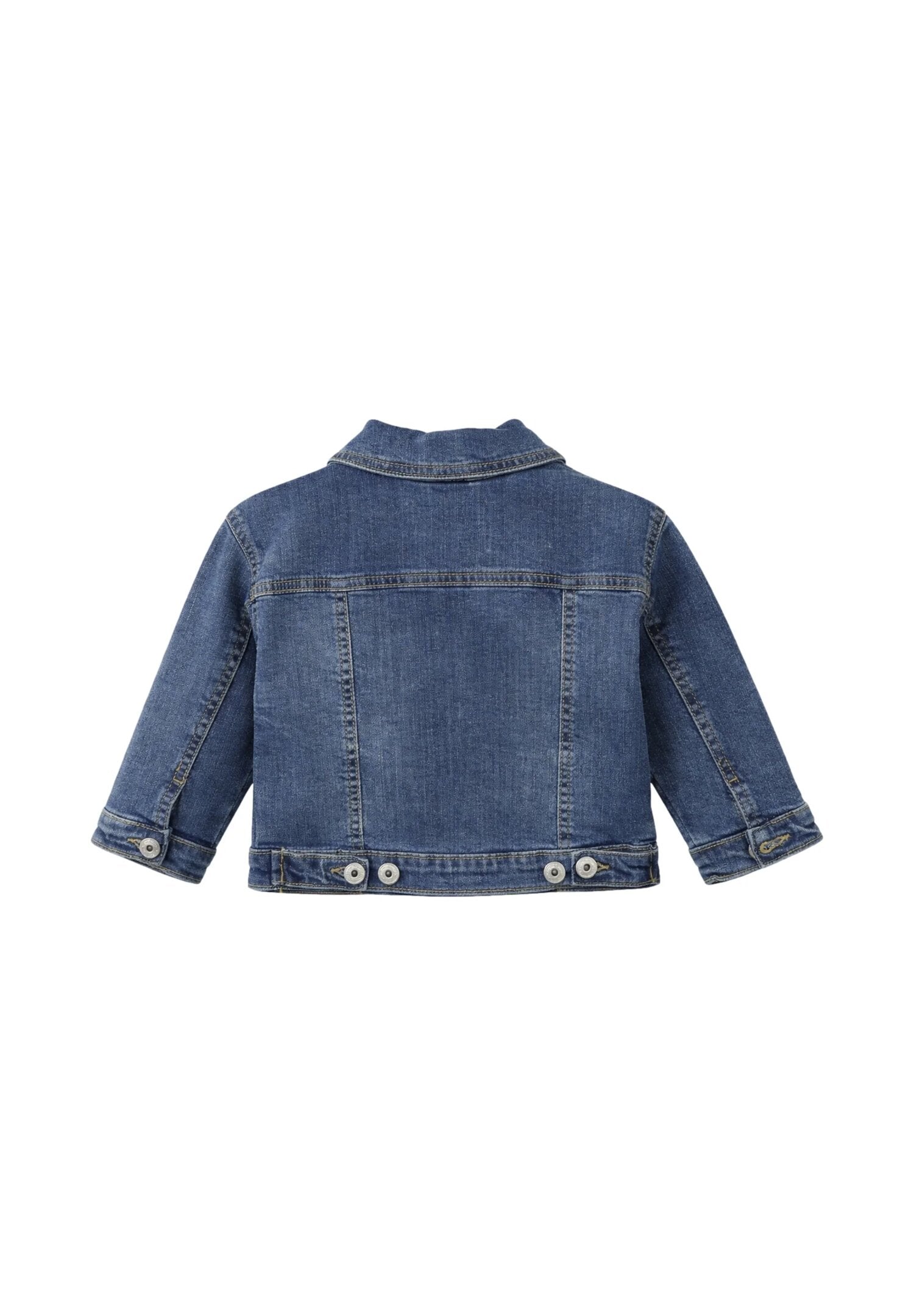 Roy Roger's Giubotto Jeans Neonato Con Bottoni Mezza Stagione In Denim RG205_