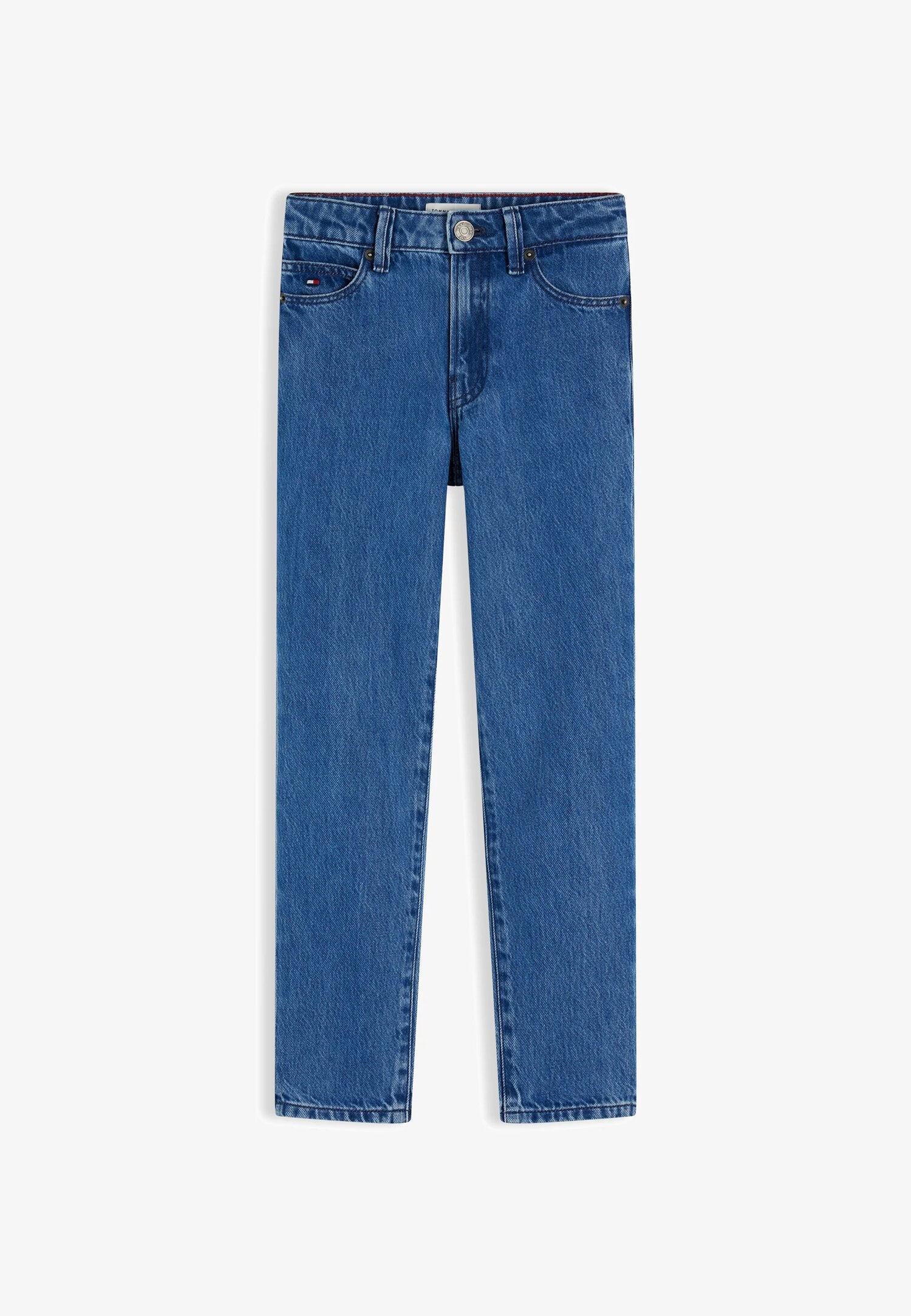 Tommy Hilfiger Jeans Denim Blu a Gamba Dritta Bambino KB0KB404671A4_