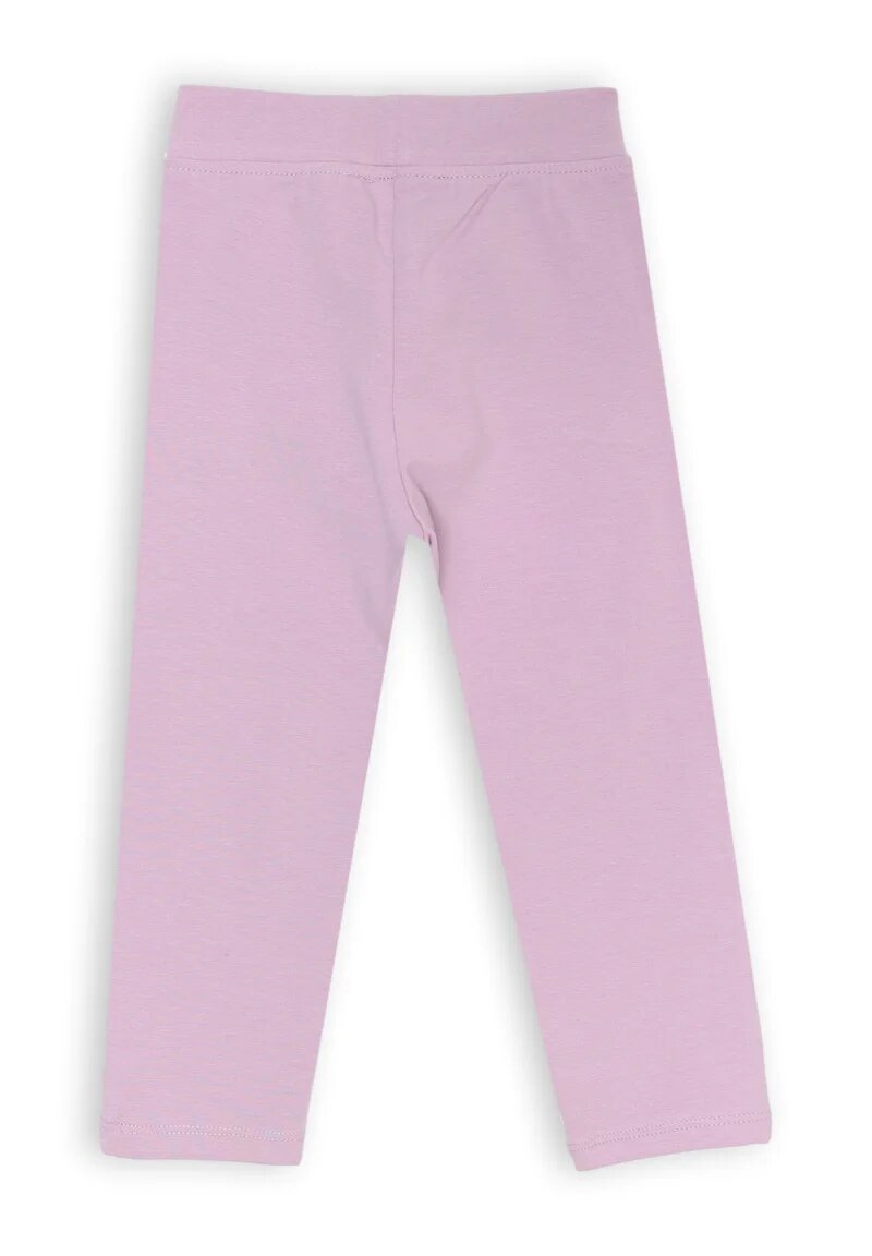 Completo neonata maglia e leggings dritti bianco lilla John Richmond - LILLA | CammarataMode