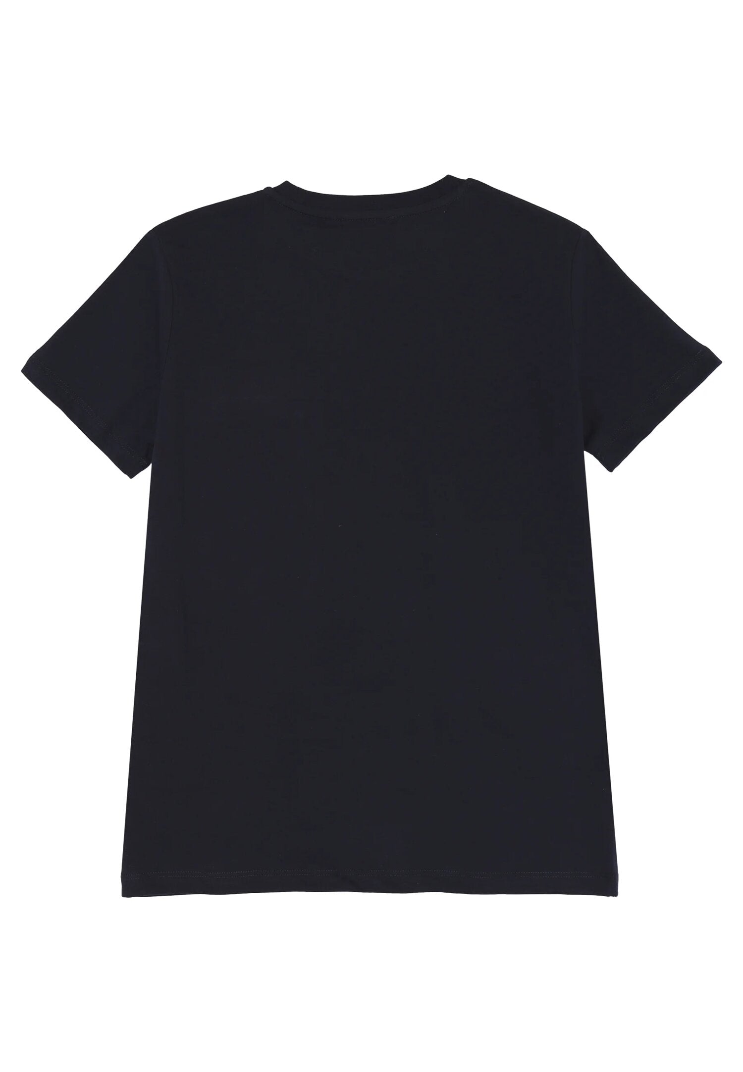 Maglietta blu Iceberg bambino taschino logo ricamato cotone primavera 2025 | CammarataMode