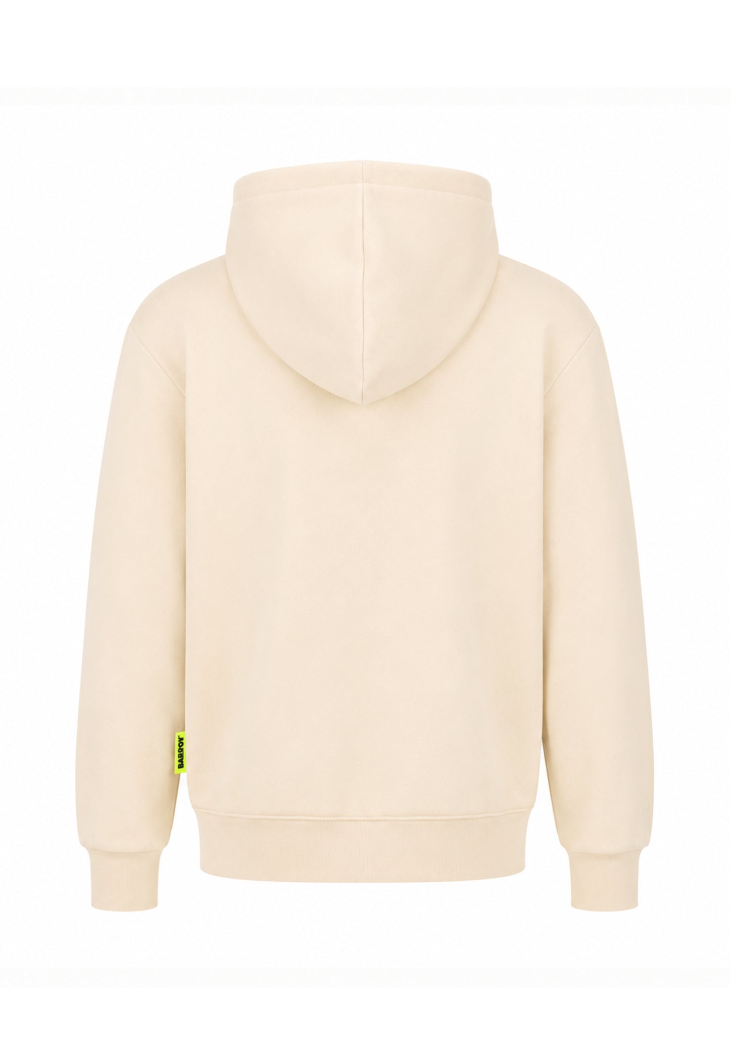 BARROW FELPA PANNA CON CAPPUCCIO con logo sul collo Bambini e ragazzi F6BKJUHS038.PANNA_