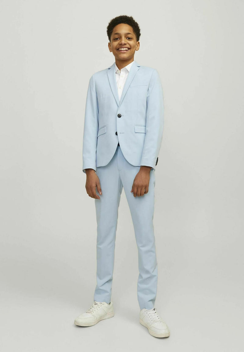 Jack &amp; Jones elegant jacket boy sky blue blazer ceremony spring - HEAVENLY | CammarataMode