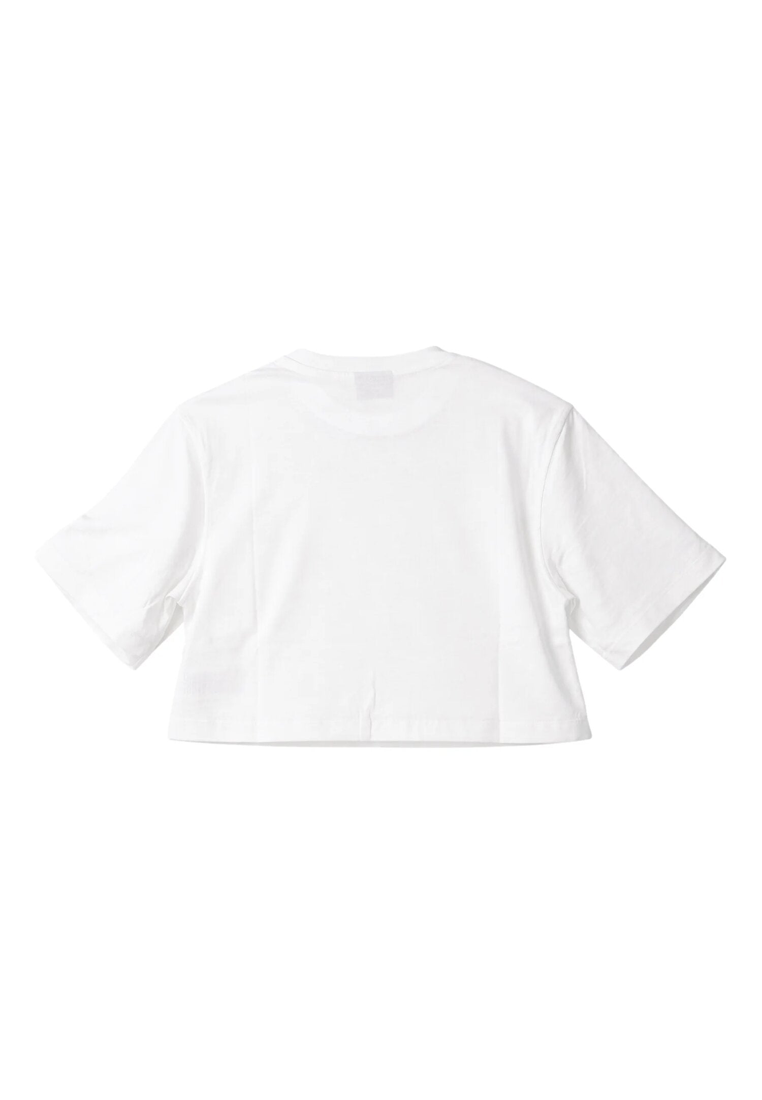 Disclaimer Completo Bianco Logo Glitter Bambina Modello Crop - 26EDK58952+58953_