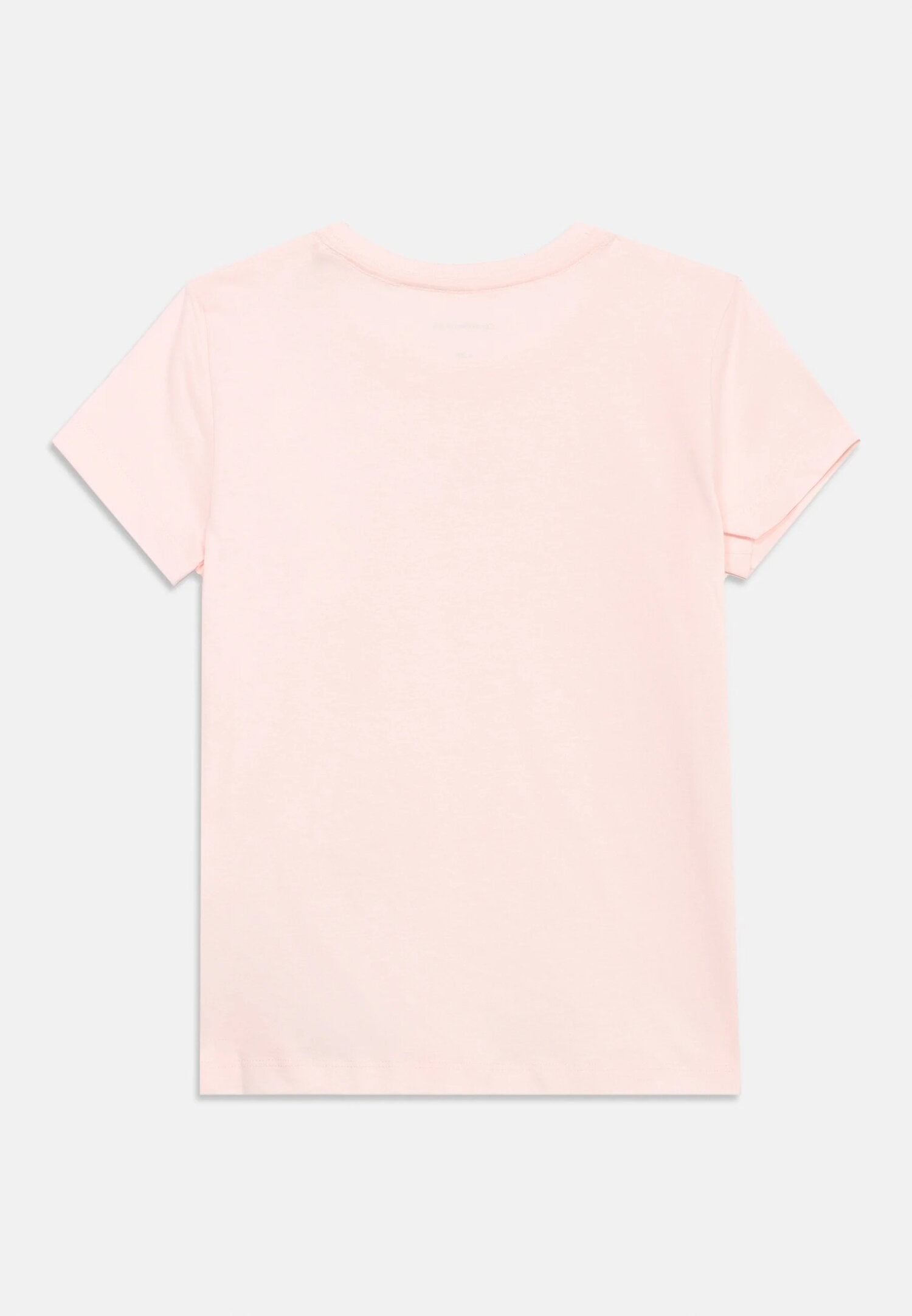 Calvin Klein Tshirt Rosa Con Logo Ck Rosso Bambina LVCKSJA15GTEV_