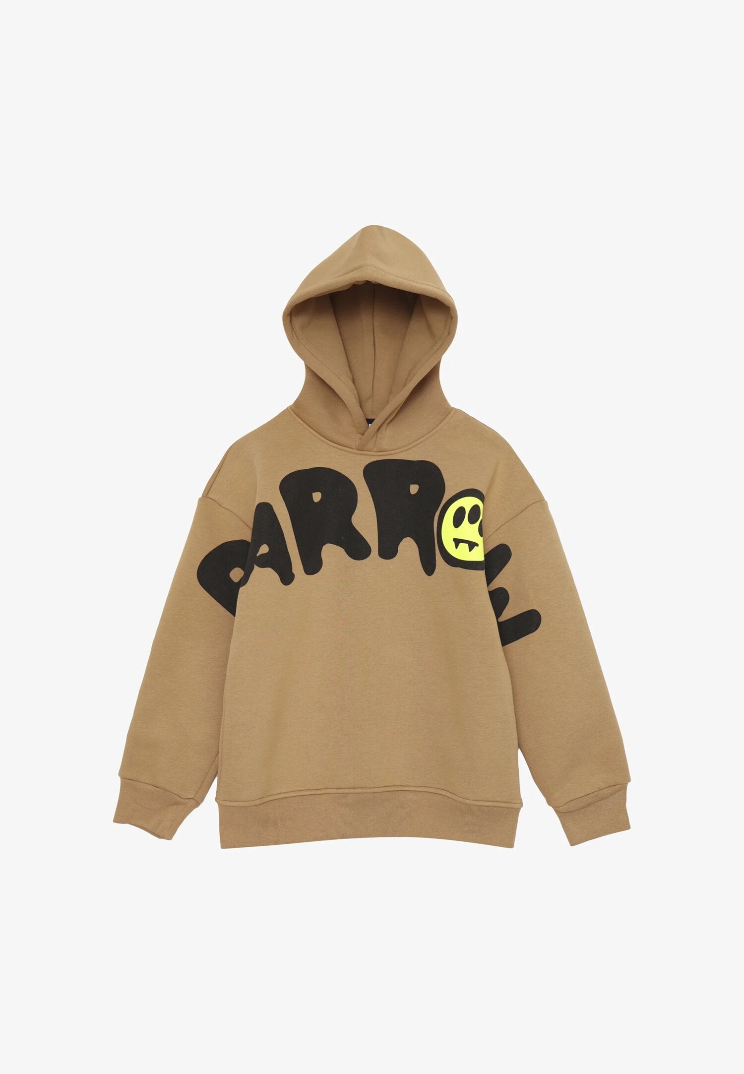 Barrow Felpa Beige Bambino In Cotone Con Cappuccio | Invernale AI 25 | CammarataMode