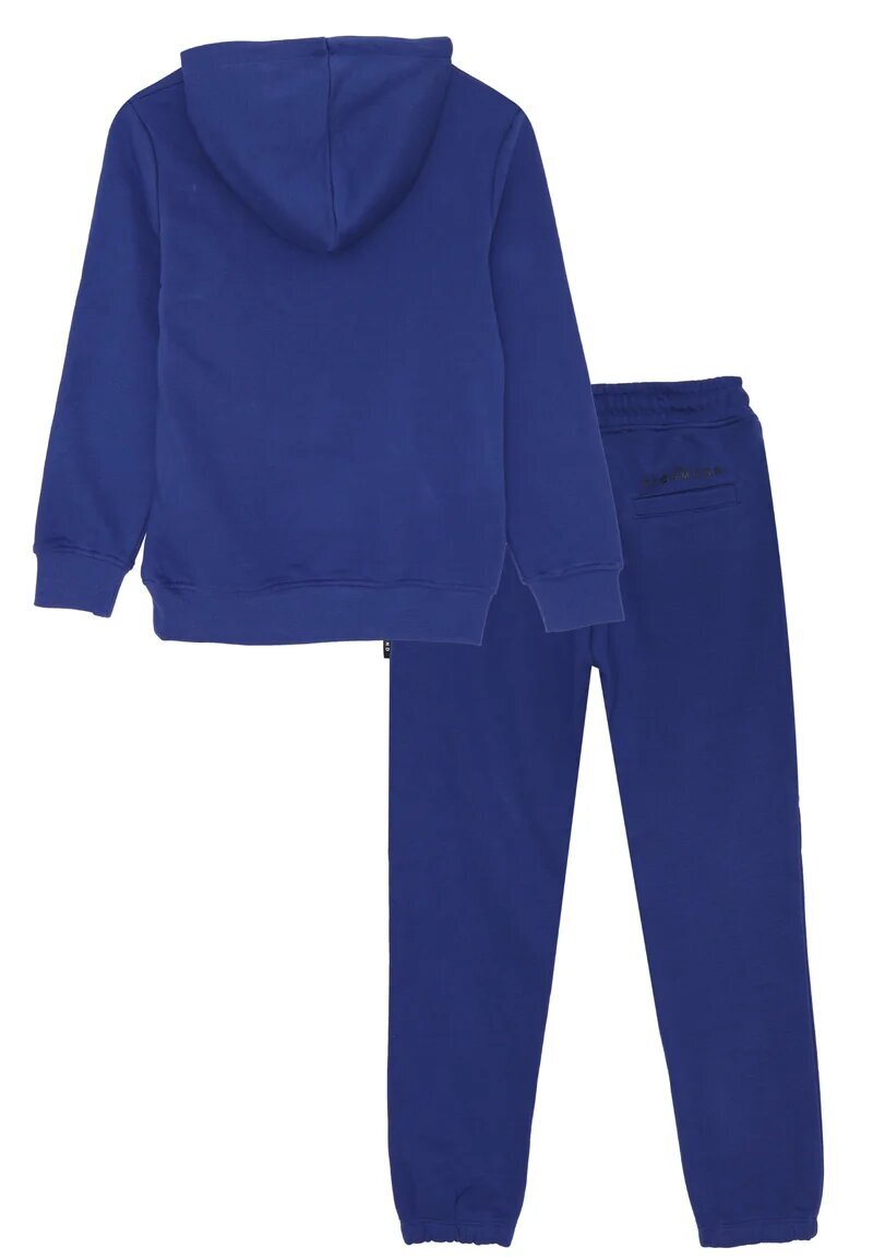 John Richmond tuta bambino blu cotone inverno con cappuccio