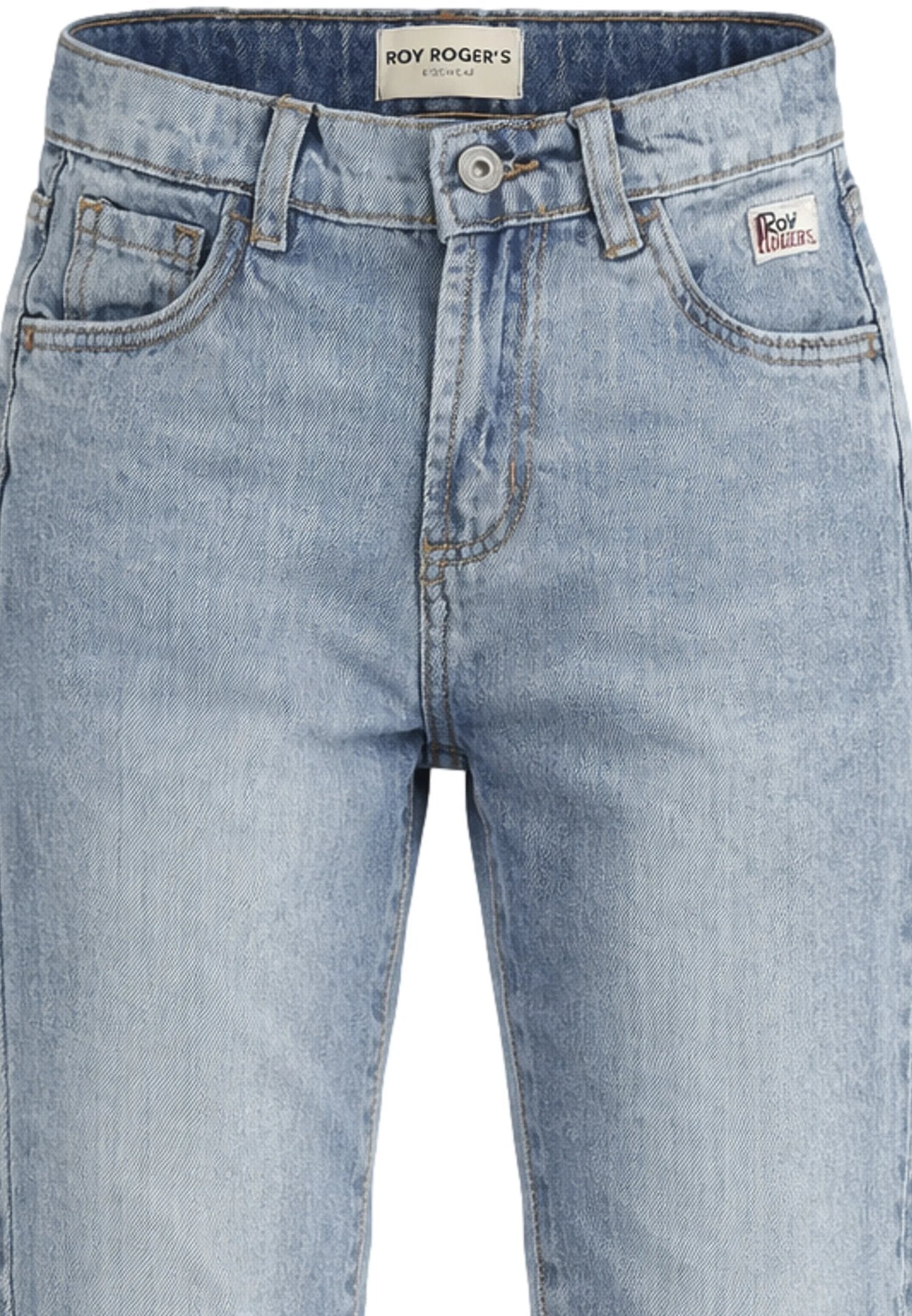 Roy Roger's Jeans Chiaro Bambino Slim Fit Quotidiano In Denim RG149_