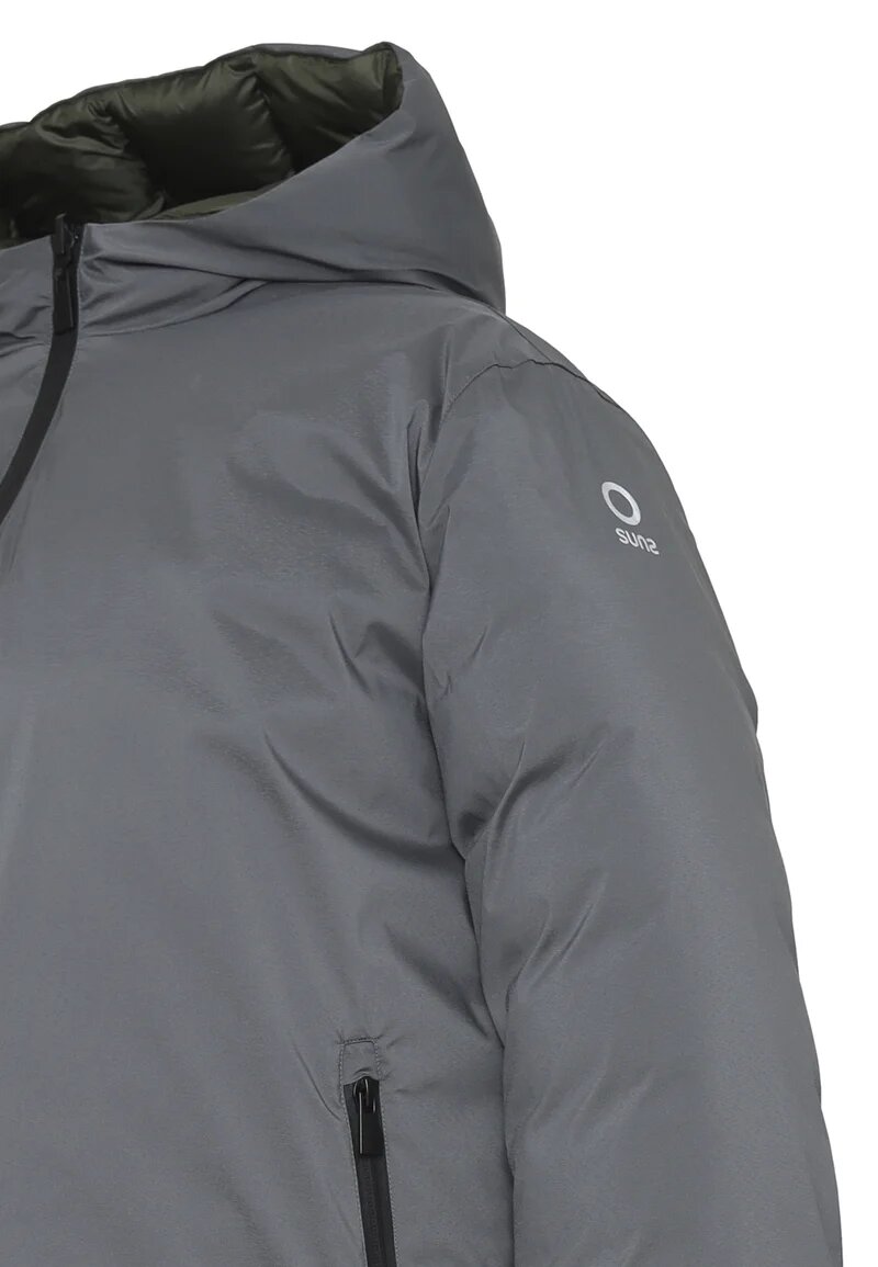 Suns Giubbotto Verde Bambino In Poliestere Reversibile | Uso Quotidiano AI25 | CammarataMode