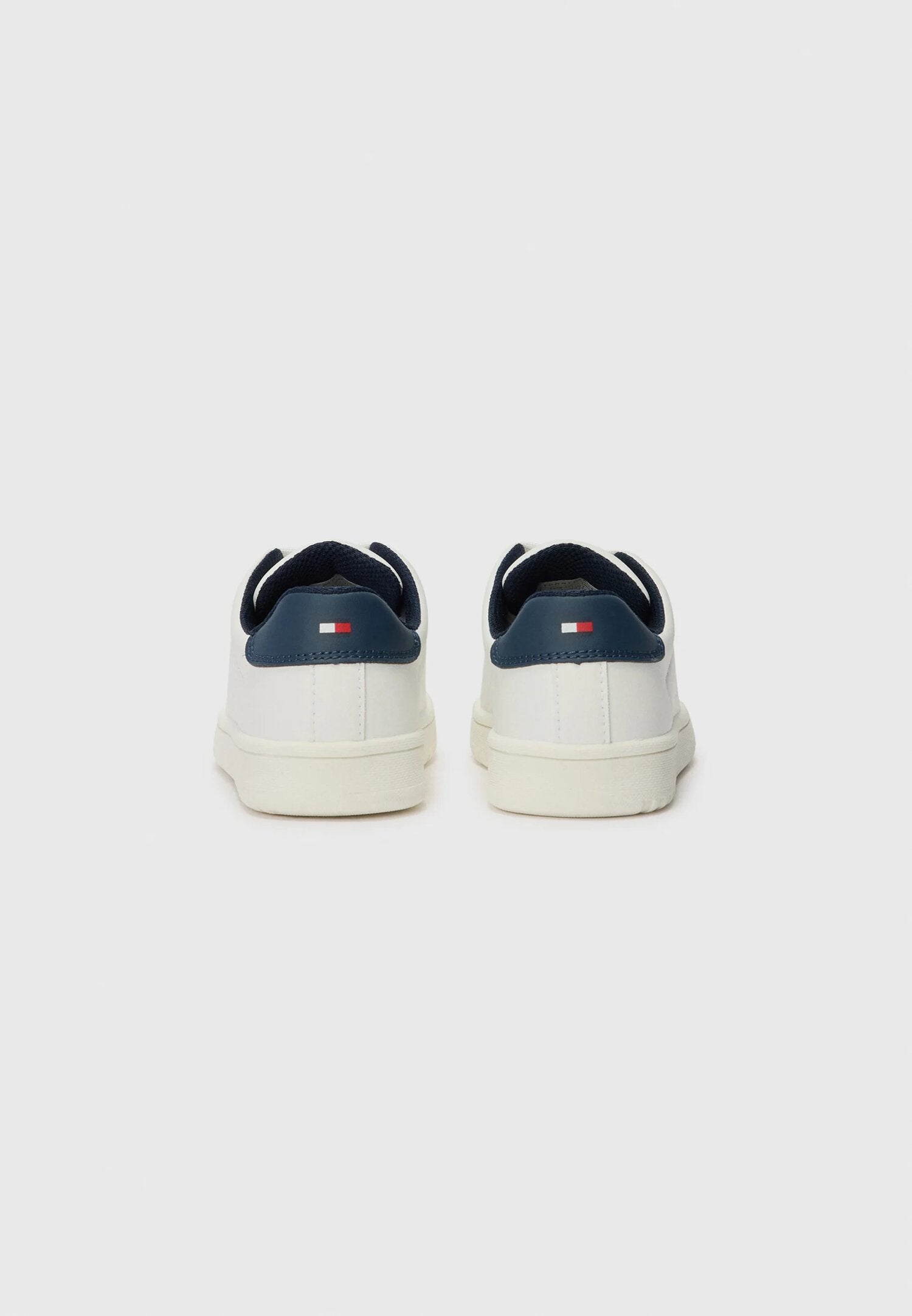 Tommy Hilfiger sneakers basse bambino unisex bianche blu scuola leggere | CammarataMode