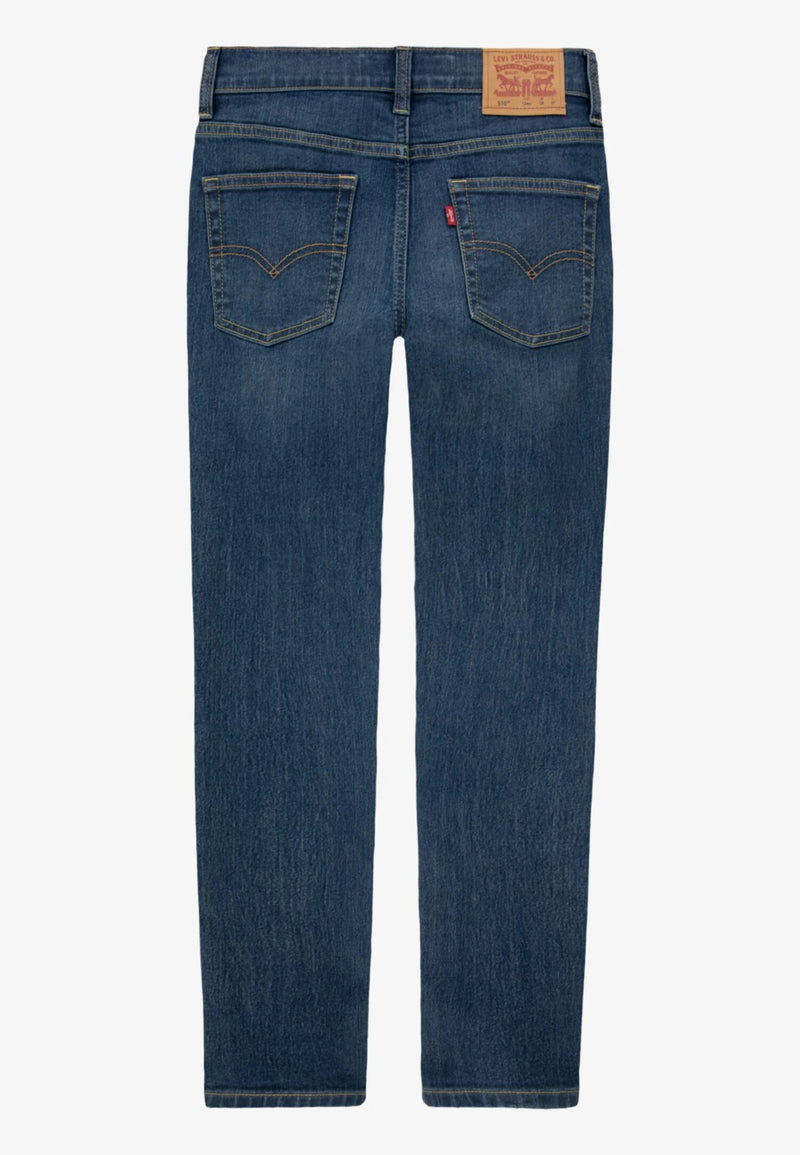 Levi's jeans skinny ragazzo denim scuro elasticizzato casual - DENIM SCURO | CammarataMode