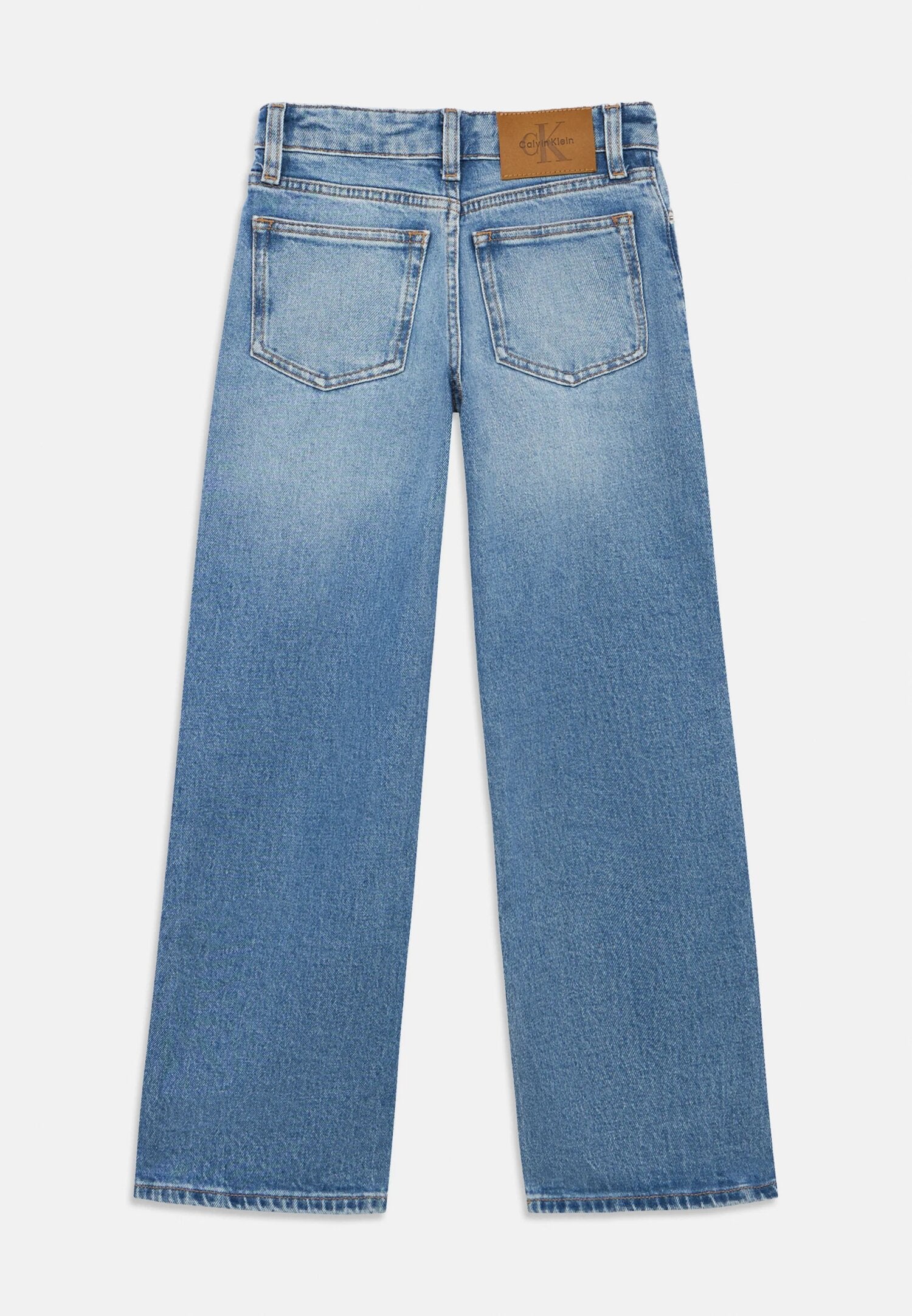 Calvin Klein Jeans Denim Chiaro Bambina Tasche Laterali Quotidiano PE26