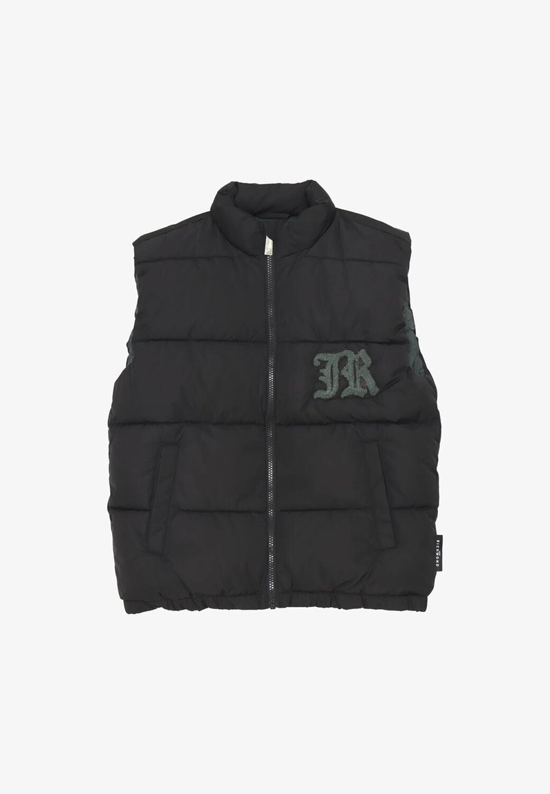 John Richmond smanicato da bambino nero inverno 8-16 anni logo JR - NERO | CammarataMode