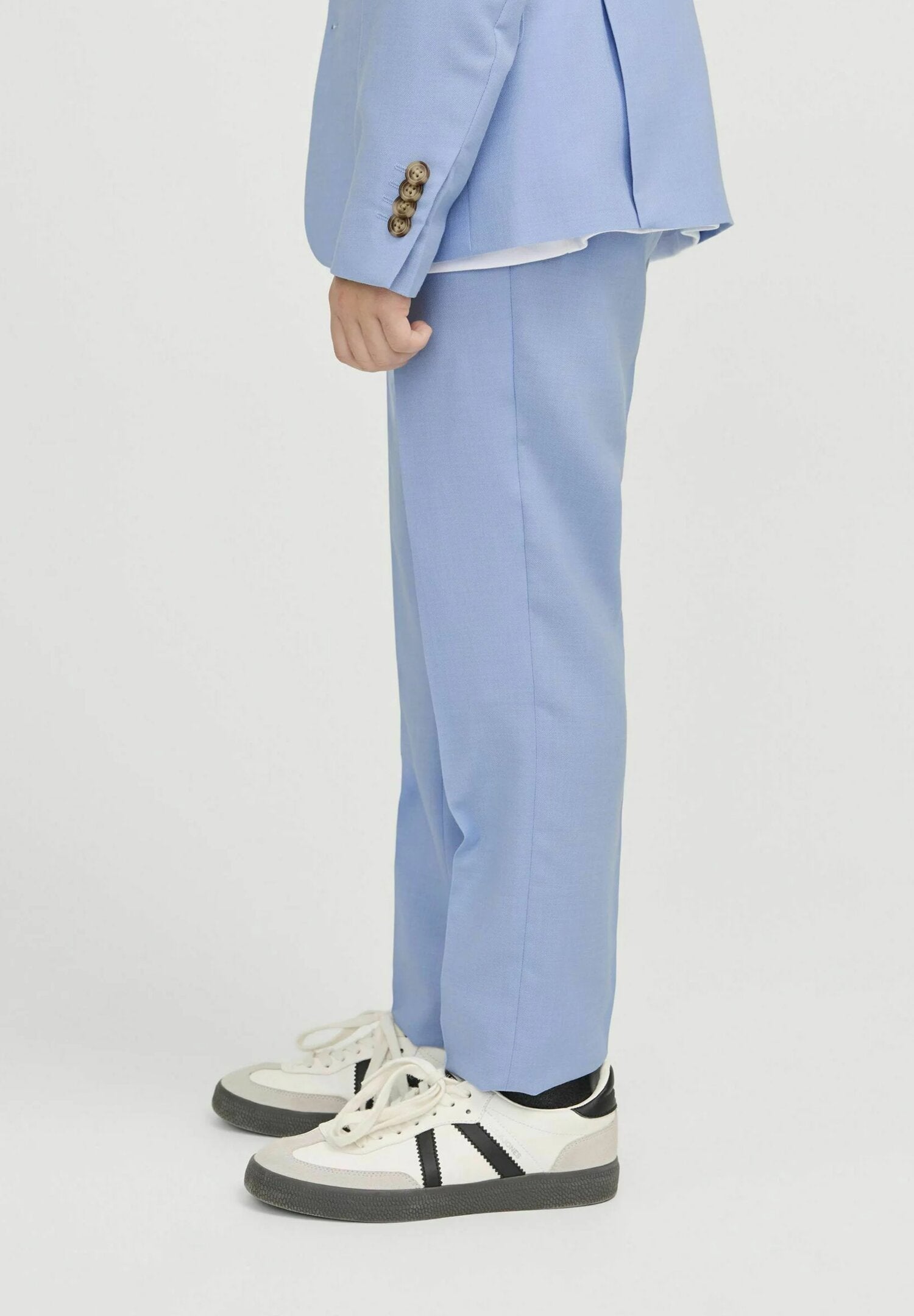 Jack &amp; Jones elegant trousers chino boy sky blue slim fit ceremony | CammarataMode