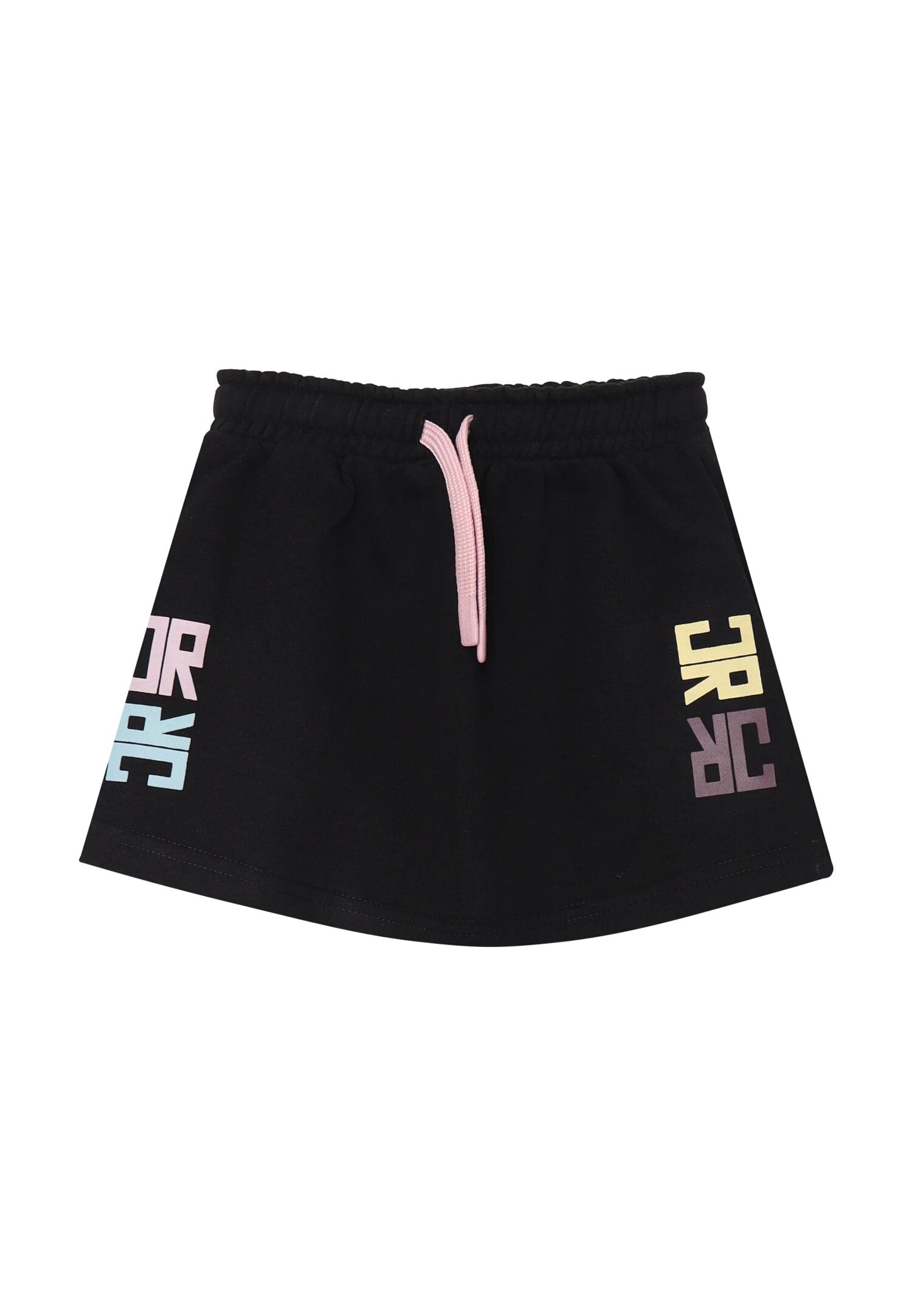 John Richmond Completo Bianco Nero Neonata In Cotone Girocollo Sportivo AI25