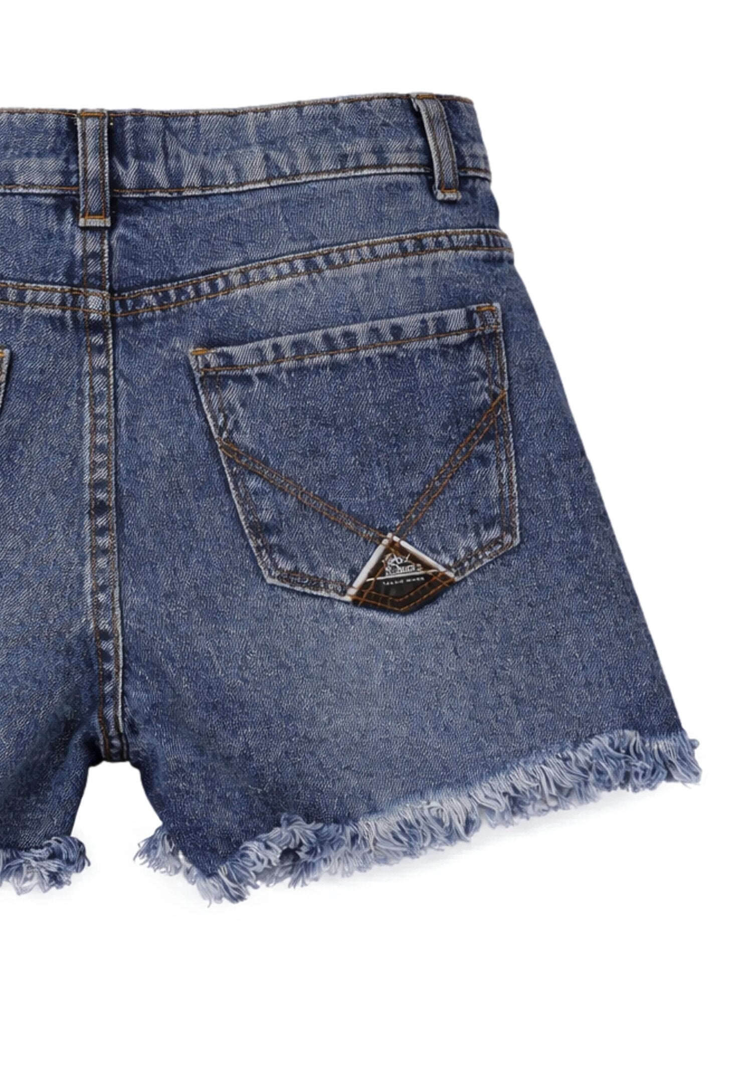 Roy Roger's Bermuda Corto Jeans Blu Denim Short Bambina RG158_