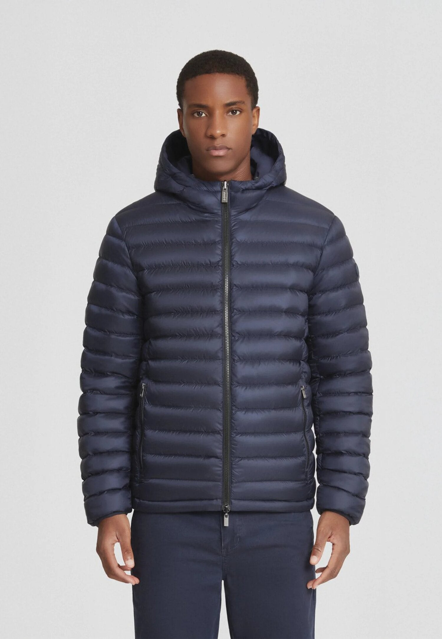 Ciesse Piumini Giubbotto Nero Uomo In Nylon Reversibile Elegante AI25