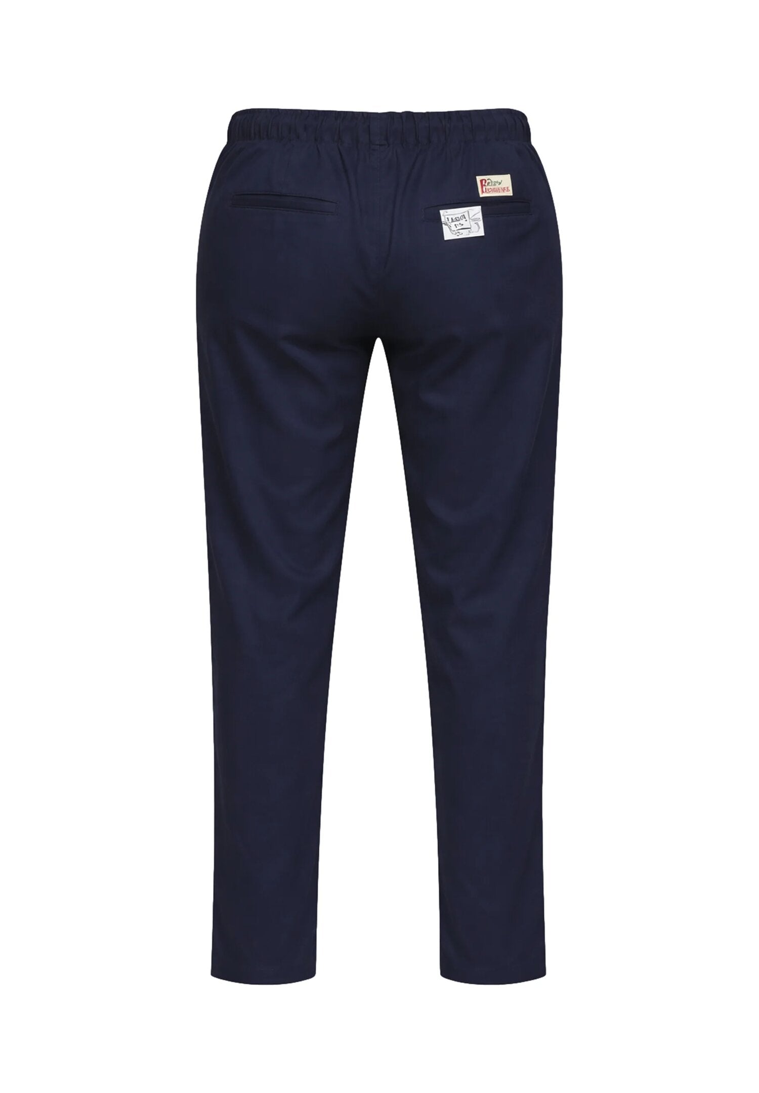 Roy Roger's Pantalone In Chino Blu Logo Roy Tasca Bambino RG199_