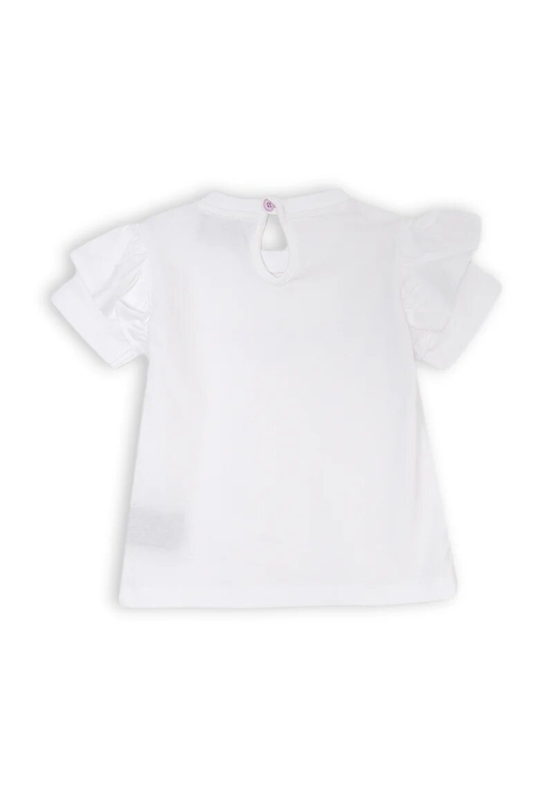 Completo neonata maglia e leggings dritti bianco lilla John Richmond - LILLA | CammarataMode