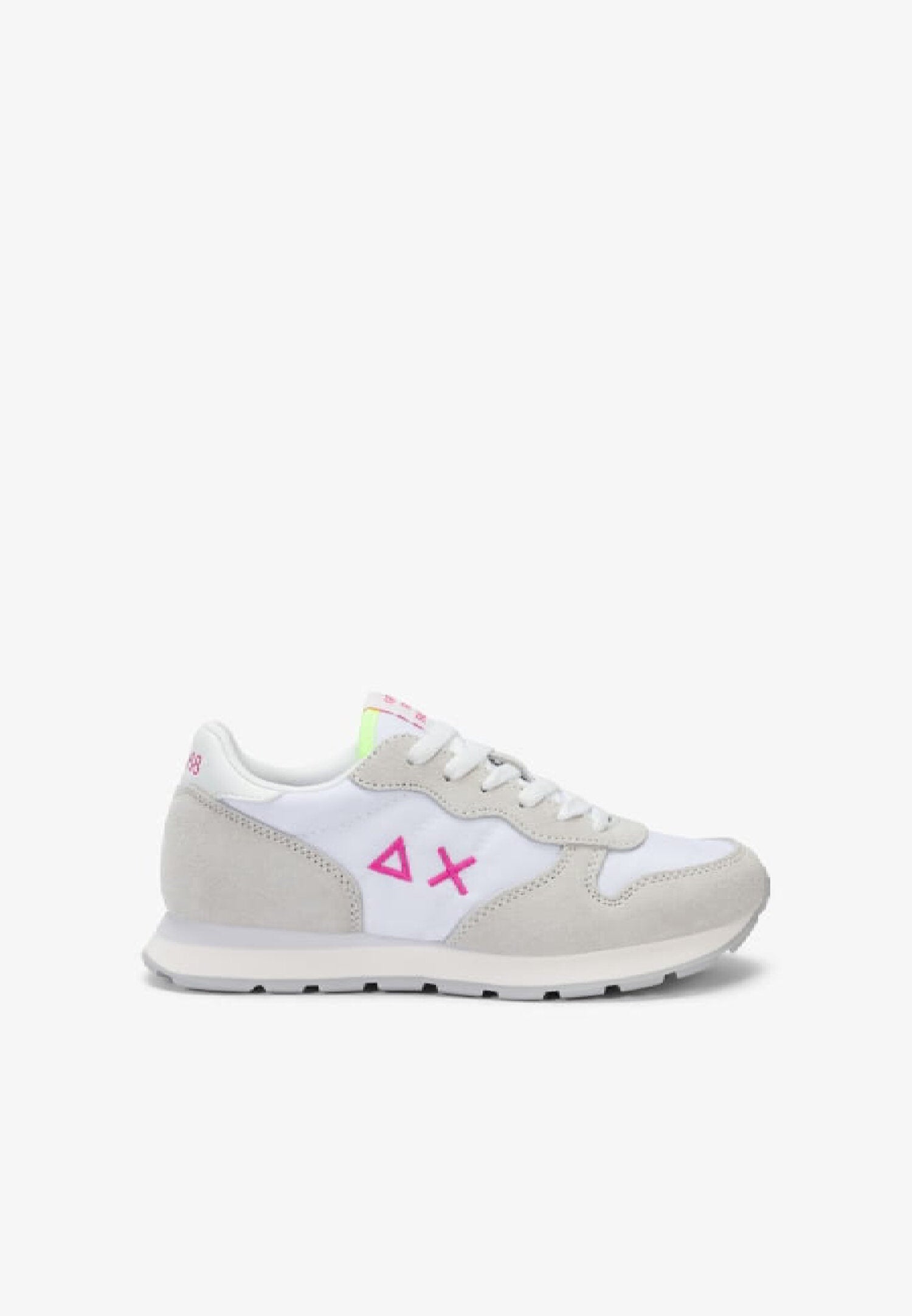 Sun68 Kids Scarpe Bianche Con Logo Sul Lato Fuxia Bambina Z36401T_