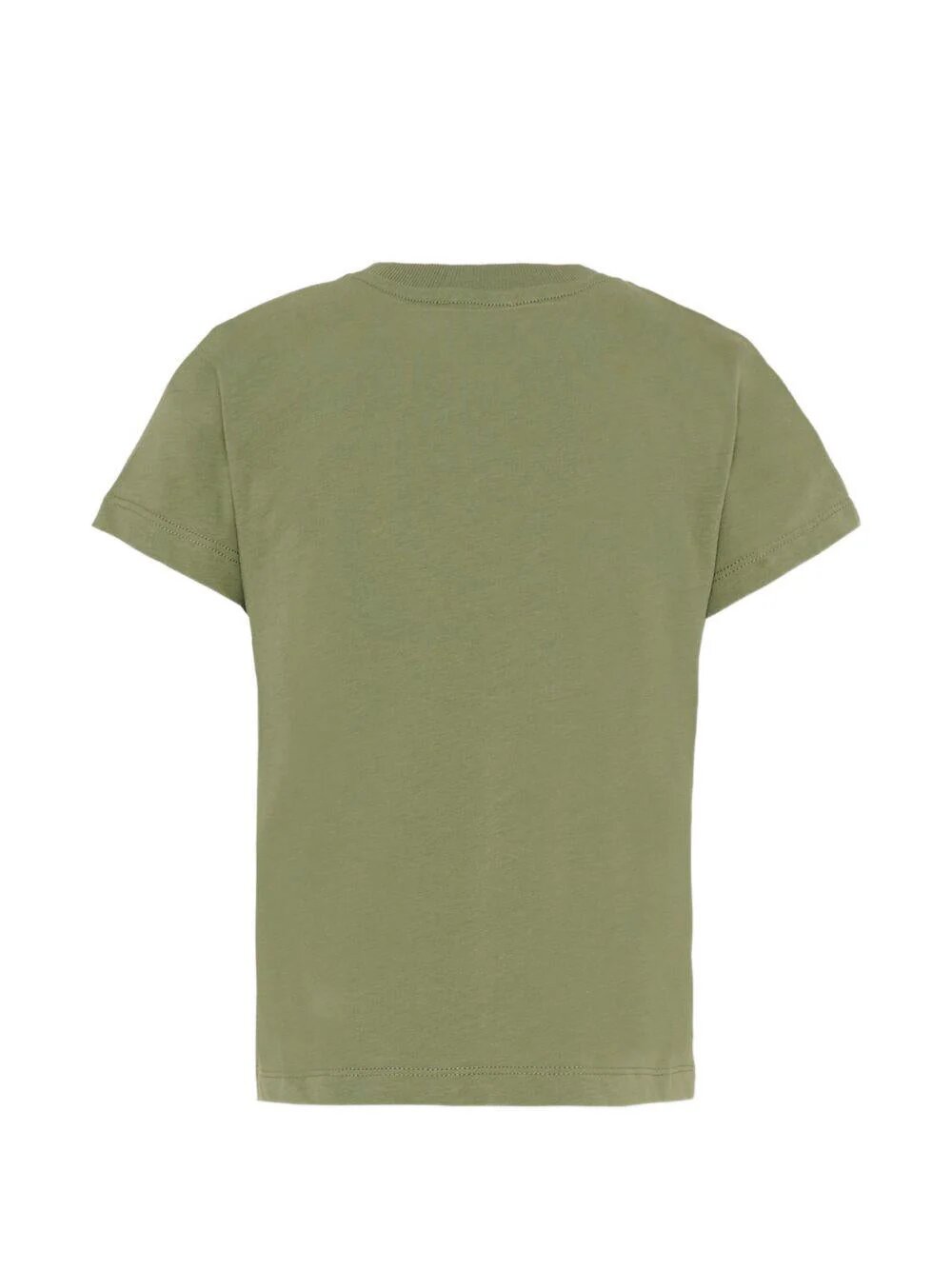 Moschino Tshirt Verde Bambino Girocollo Sportivo In Cotone 15526787711359_