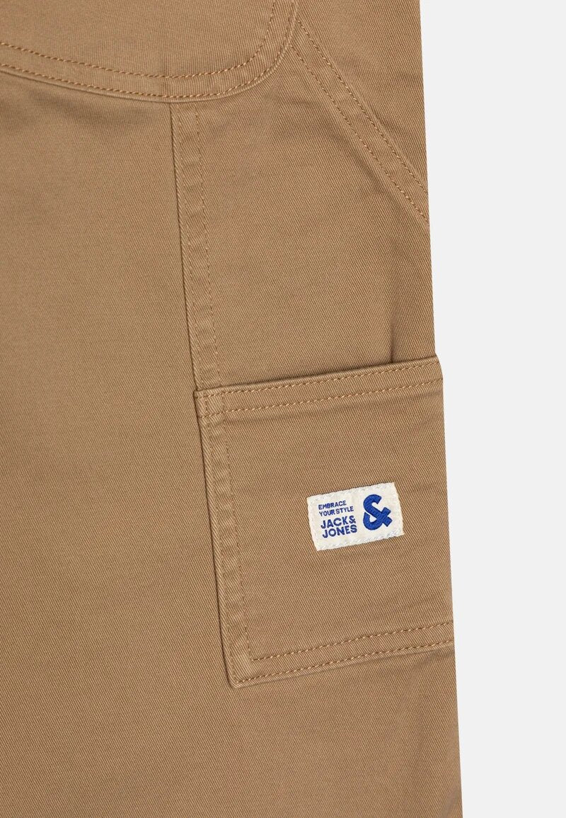 Jack &amp; Jones carpenter trousers beige kids junior straight leg comfortable | CammarataMode