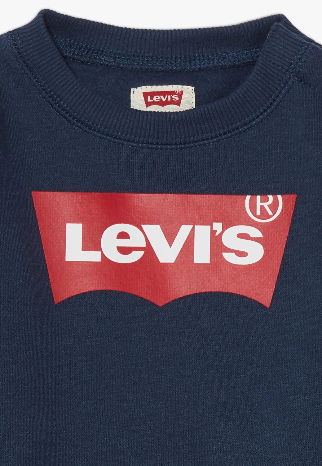 Levi’s Felpa Neonato Batwing Logo – Girocollo Blu Navy