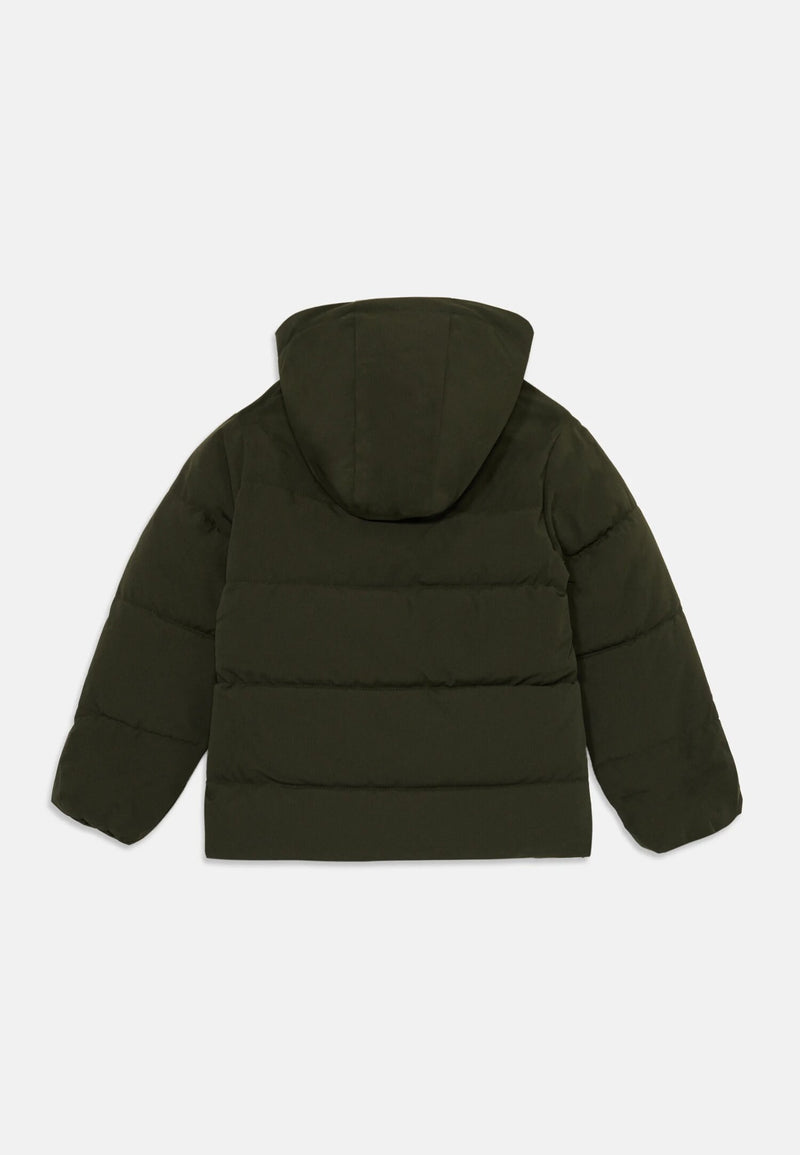 Jack & Jones giacca invernale verde oliva bambino e ragazzo imbottita - VERDE | CammarataMode