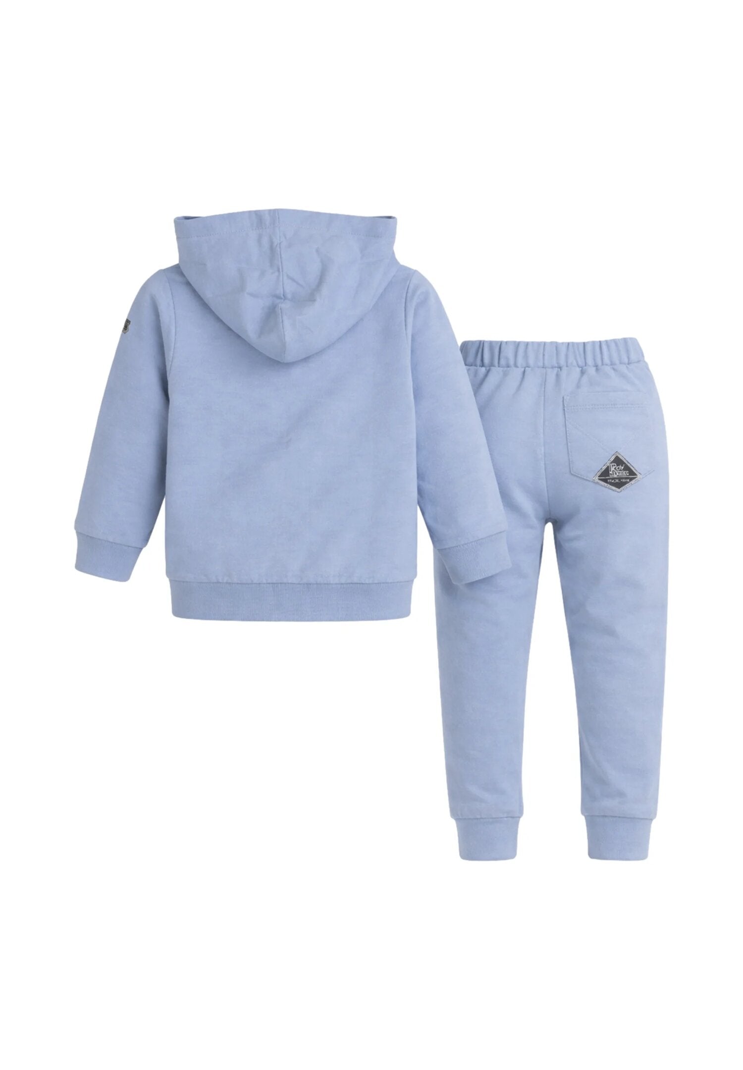 Roy Roger's Tuta Azzurra Neonato Con Cappuccio Quotidiano In Cotone RG185_