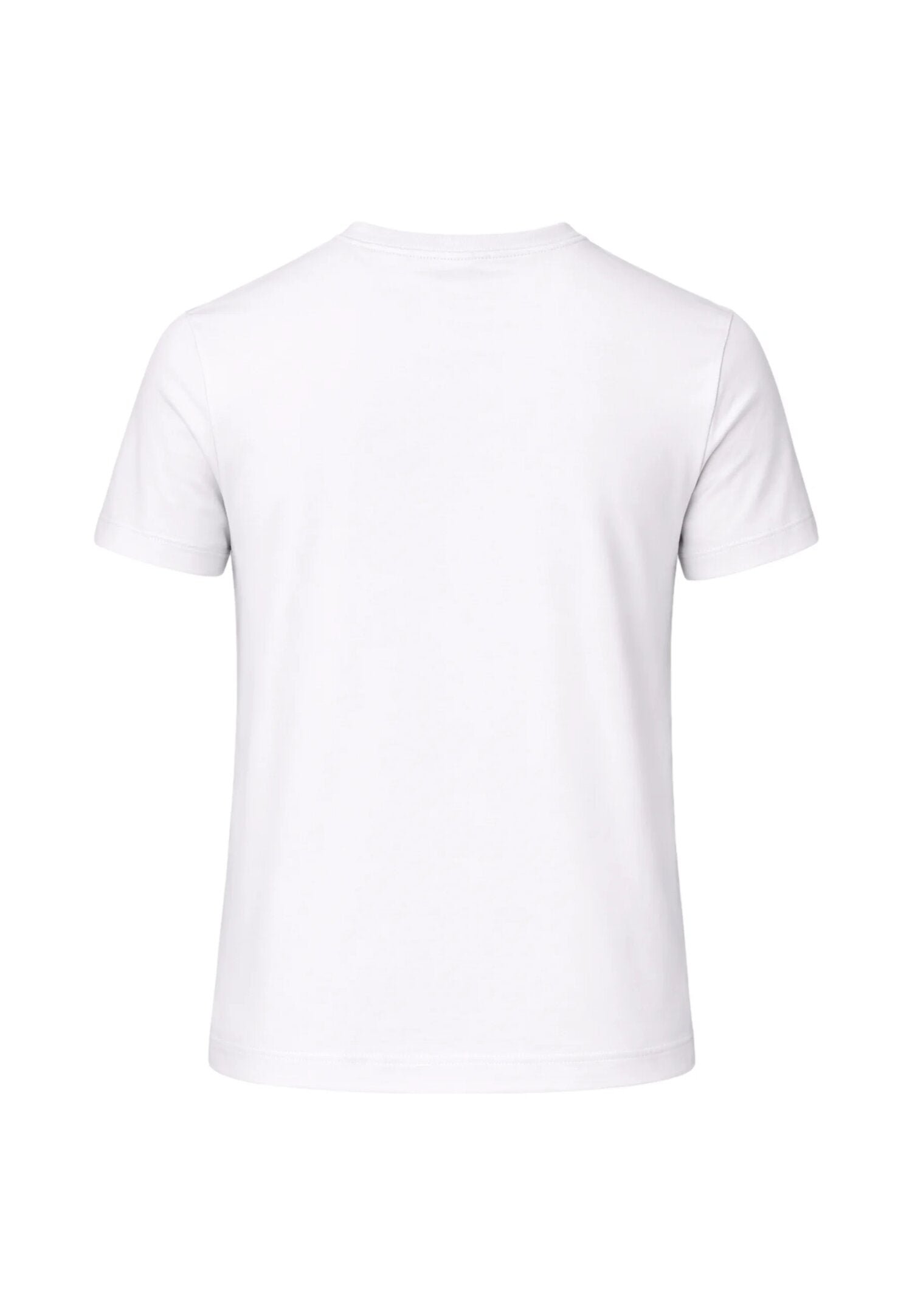 Icebergs Tshirt Bianca Con Logo Ricamato Centrale Bambino TSICE6114J_
