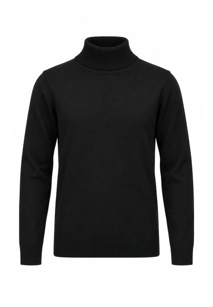 OVERD MAGLIONE NERO A COLLO ALTO Bambini e ragazzi OK101SMG.NE_