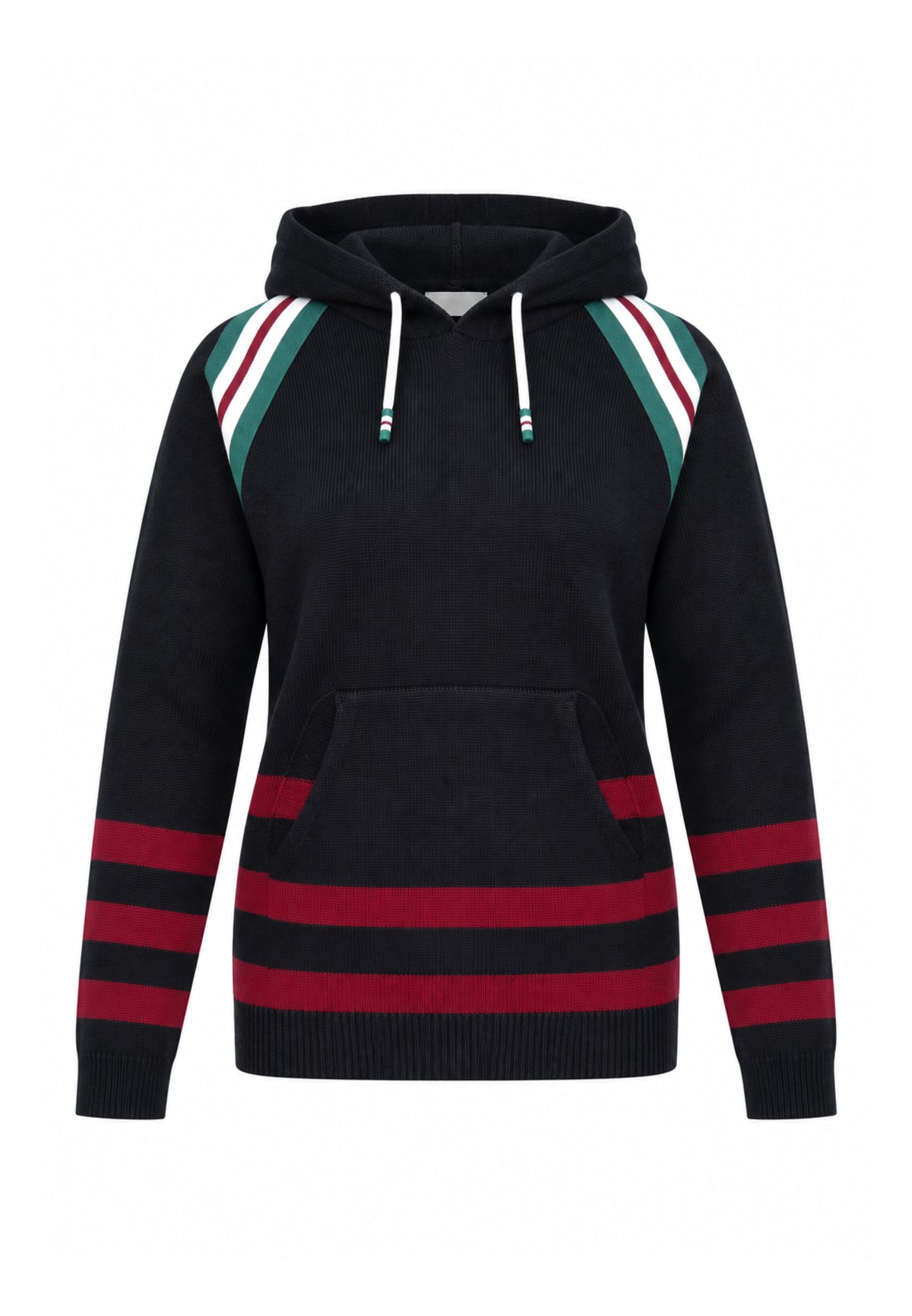 Gabriella Gucci COMPLETO NERO IN MAGLIA CON FELPA E GONNA Bambine e ragazze GK305+GK307.NE_