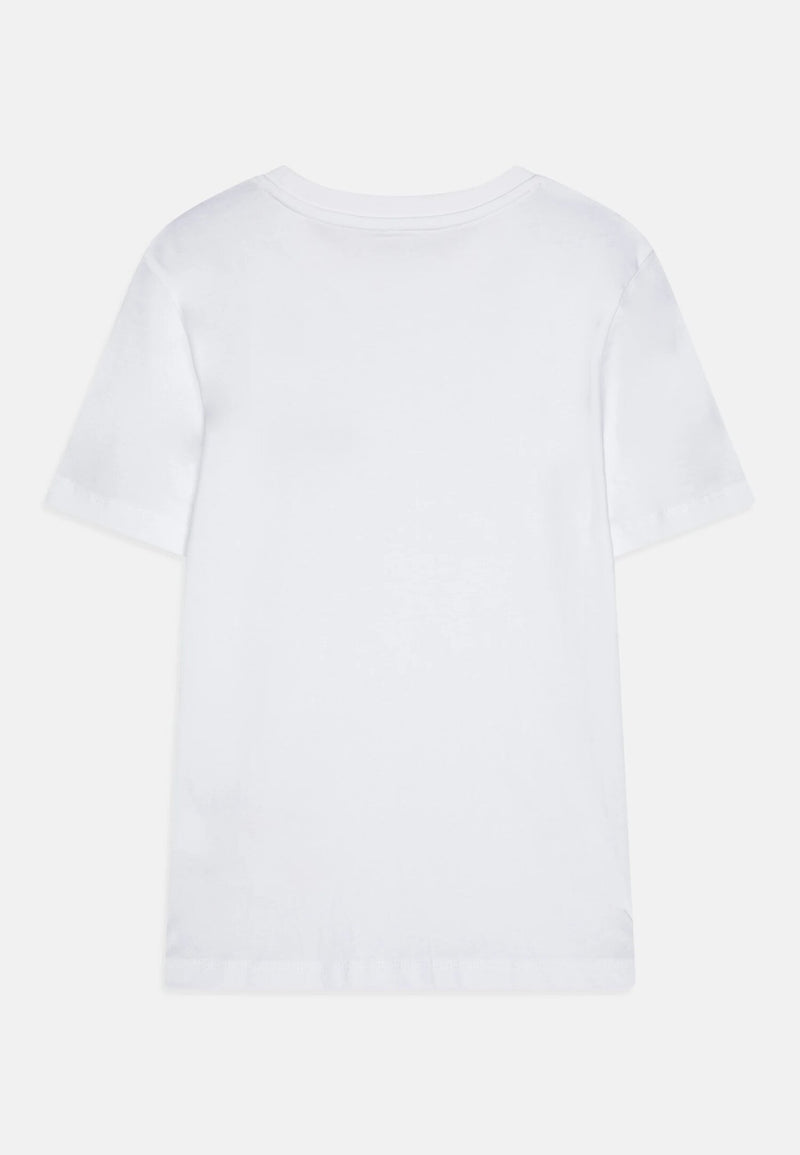 Calvin Klein white t-shirt for children spring-summer - WHITE | CammarataMode
