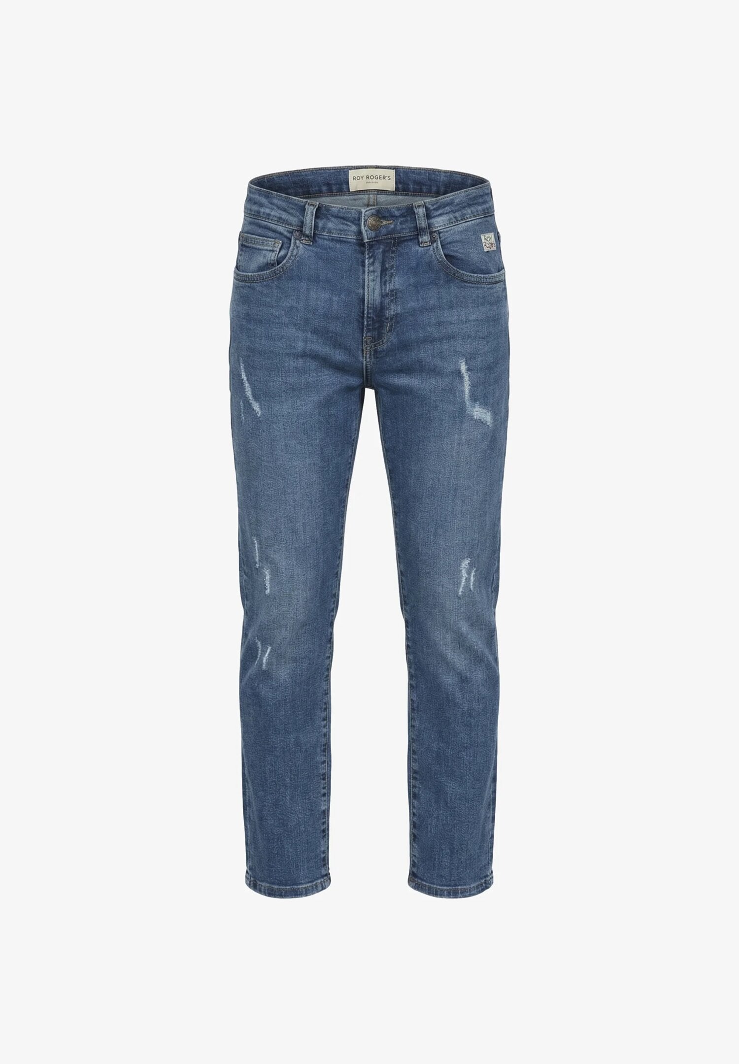 Roy Roger's Jeans Blu Bambino Slim Fit Quotidiano In Denim RG147_