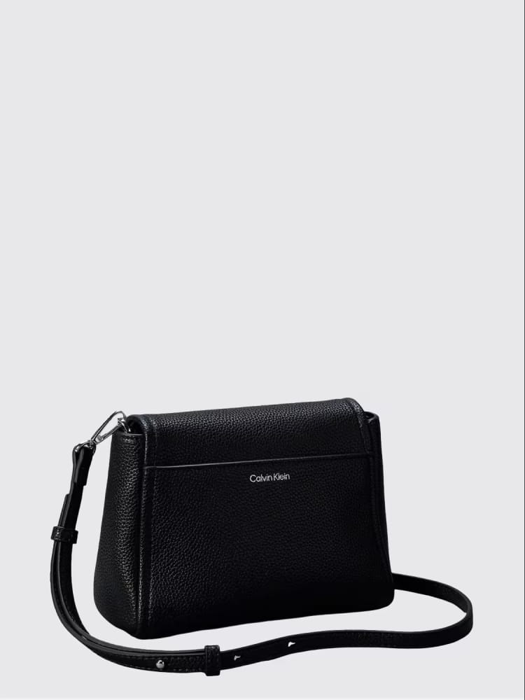 Calvin Klein borsa nera donna mini logo | Misure: 17 x 20 x 10 cm