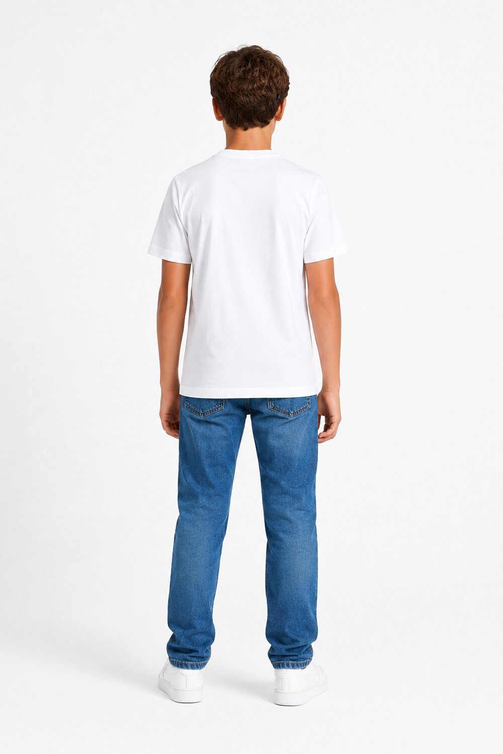Icebergs Tshirt Bianca Con Stampa Colorata Bambino TSICE6108J_
