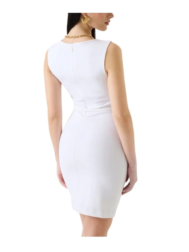 Guess abito bianco donna mini logo