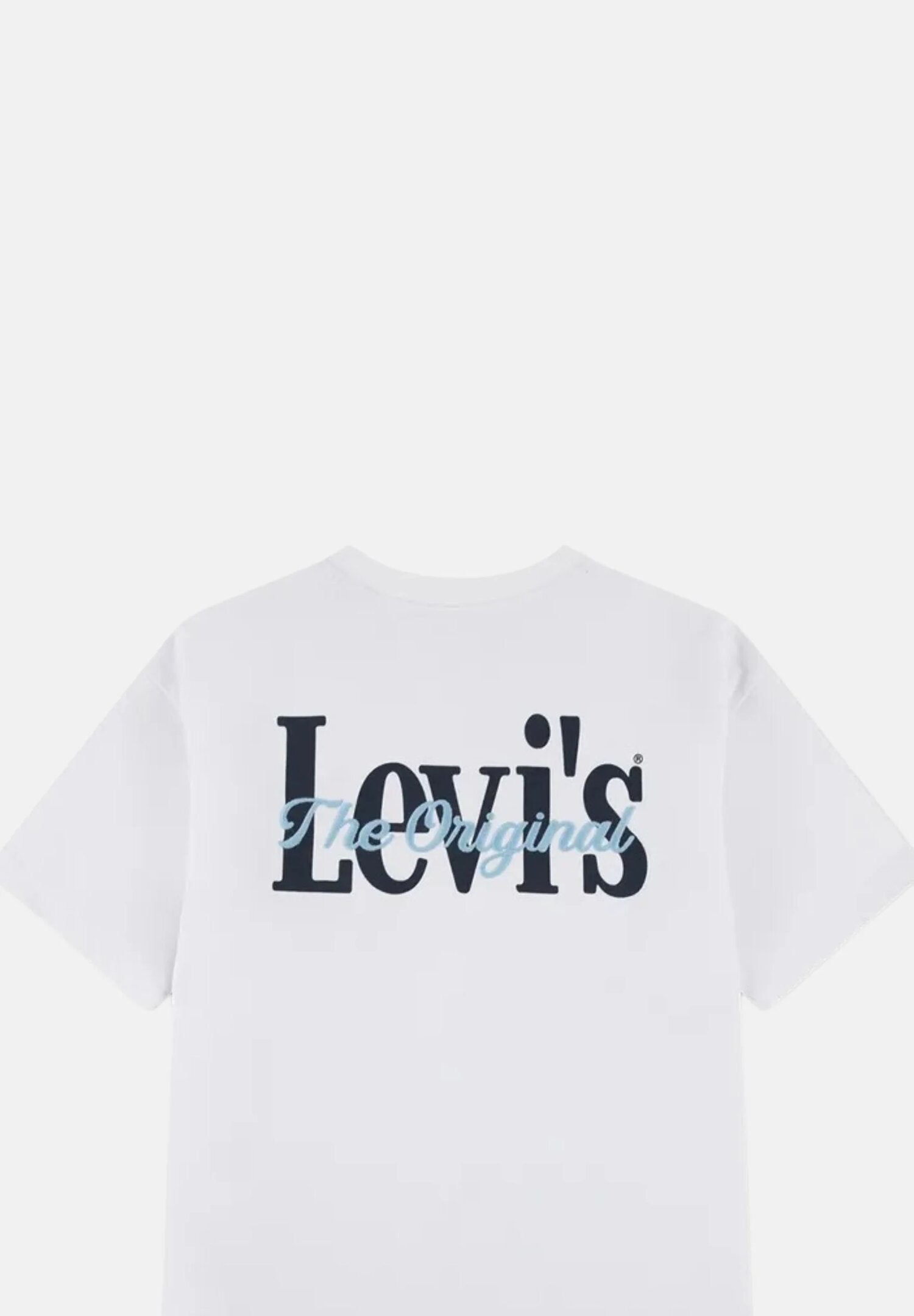 Levi's Tshirt Bianca Logo Ricamato Bambino 9EP758-W1T_