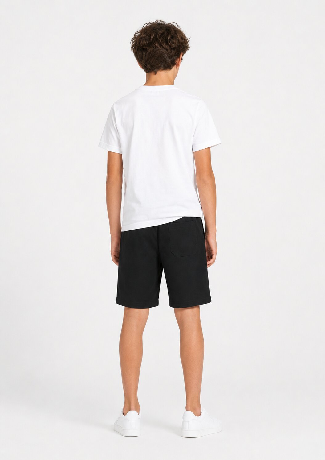 Bikkembergs Completo Panna Con Taschino Nella Tshirt Bambino BK4178_