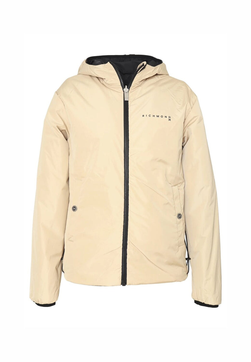 John Richmond Giacca Reversibile Uomo Nero/Beige – Giacca Mezza Stagione - NERO | CammarataMode
