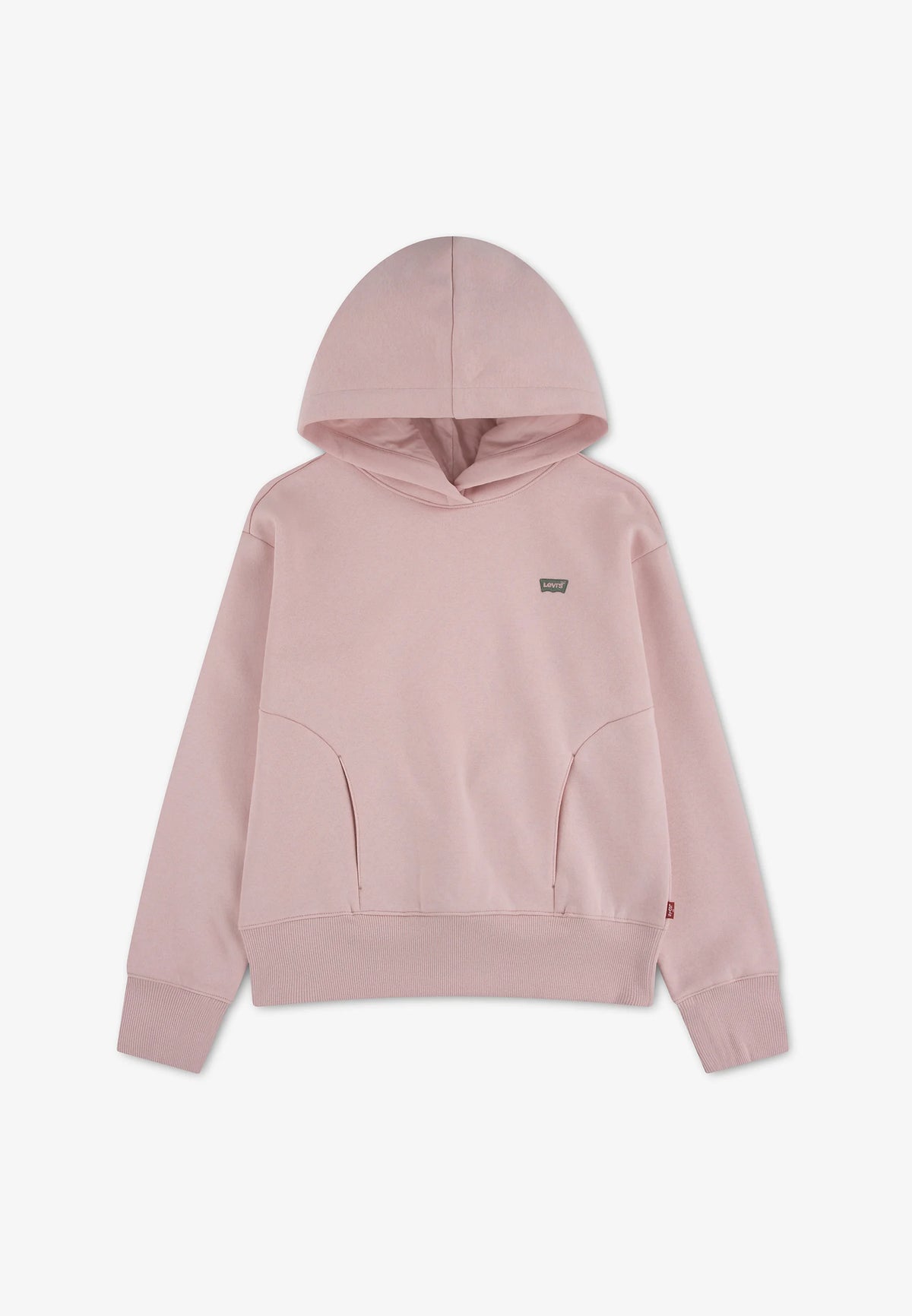 Levi's FELPA ROSA CON CAPPUCCIO LOGO PICCOLO TESSUTO FELPATO Bambine e ragazze 4ER942-A35.ROSA_