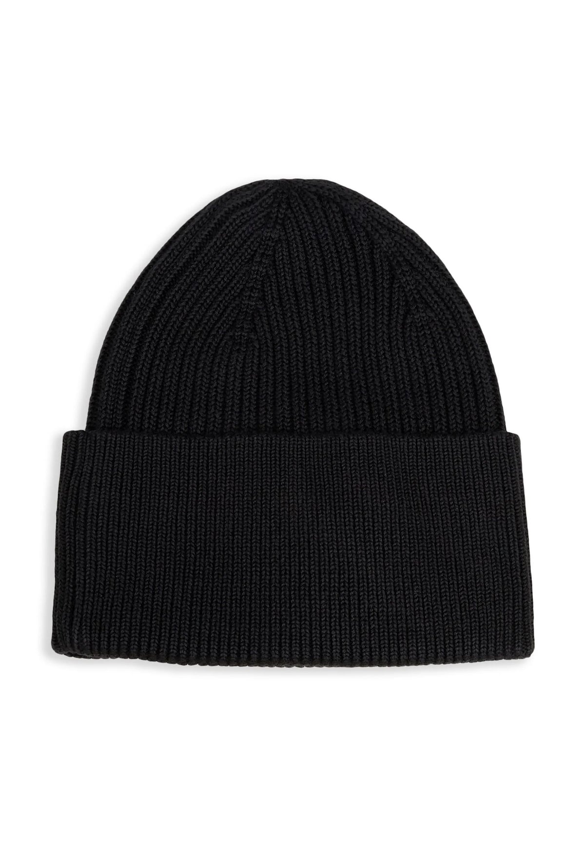 TOMMY HILFIGER CAPPELLO NERO IN MAGLIA A COSTINE Bambini e ragazzi KA0KA00119BDS.NE_