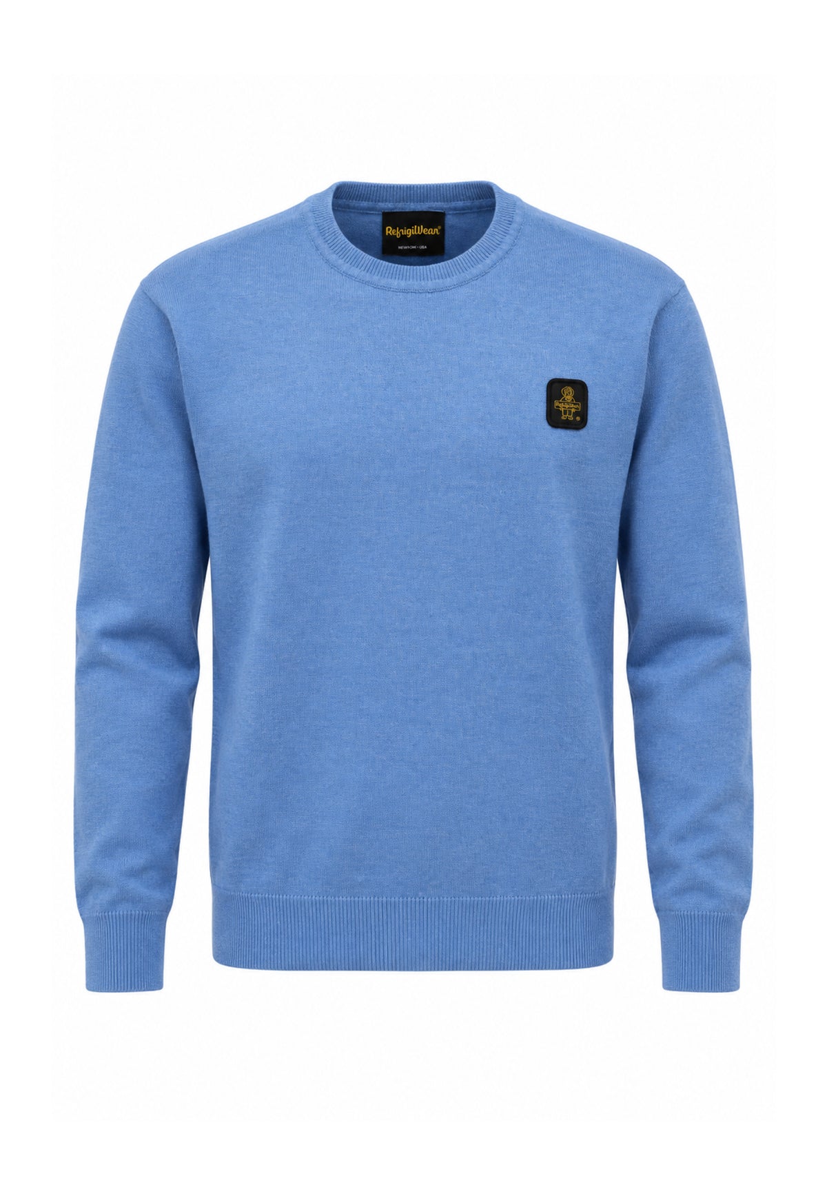 REFRIGIWEAR MAGLIA GIROCOLLO SLIM FIT CON LOGO PATCH Bambini e ragazzi R2101MW26_