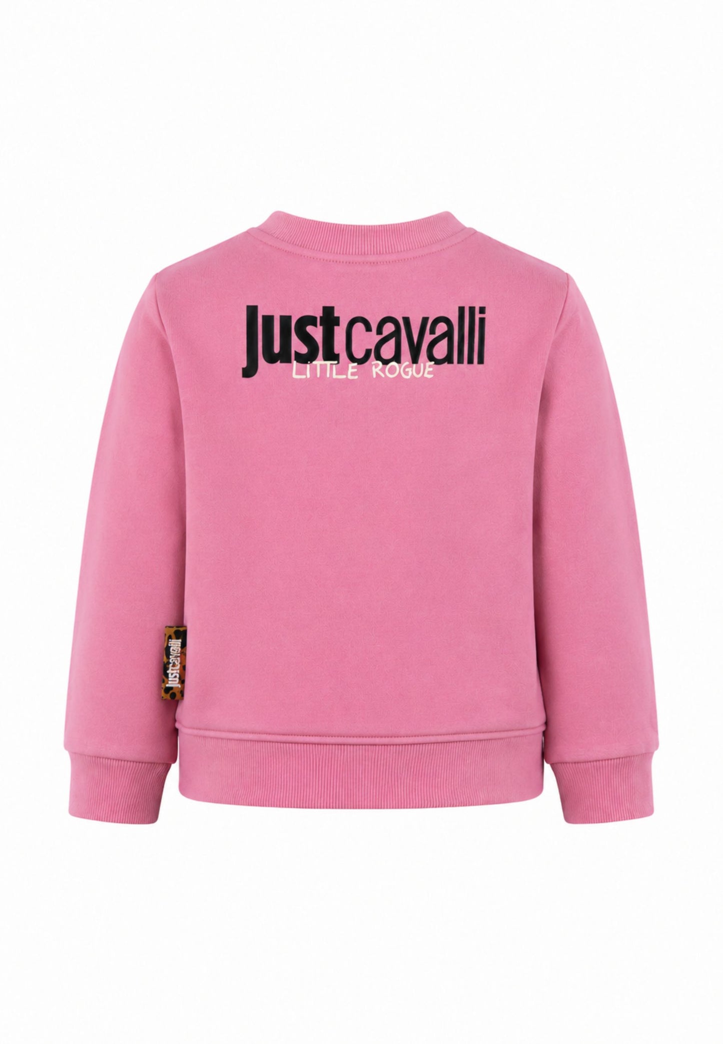 JUST CAVALLI completo rosa con felpa e leggings a zampa Bambine e ragazze jia26089cf.rosa_